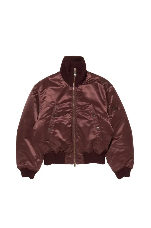 Technical Bomber Jacket (Burgundy) sold by TONS