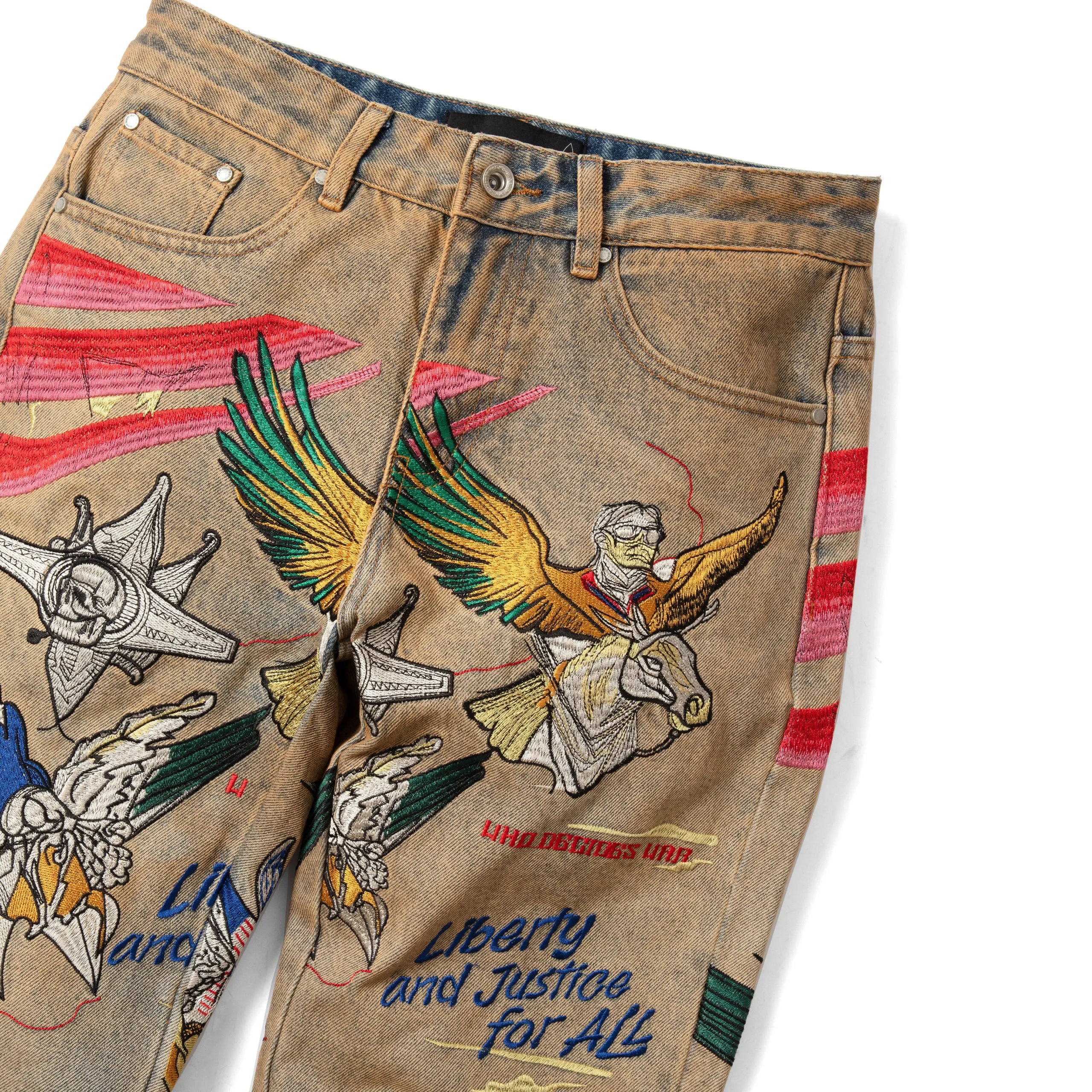 Liberty Denim (Tan/Denim) sold by TONS product image thumbnail 2
