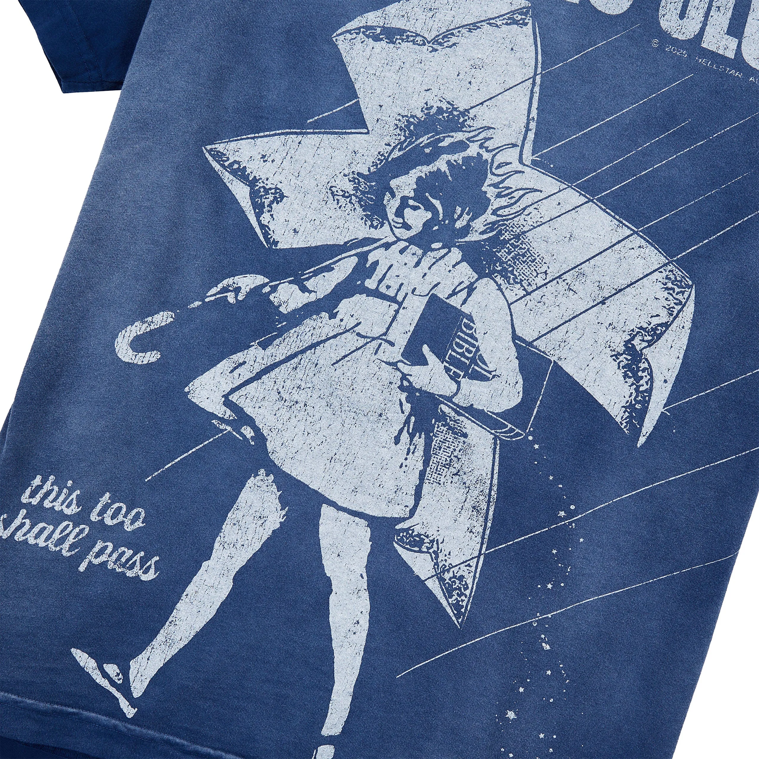 Carry your Cross T-Shirt (Blue) sold by TONS product image thumbnail 2