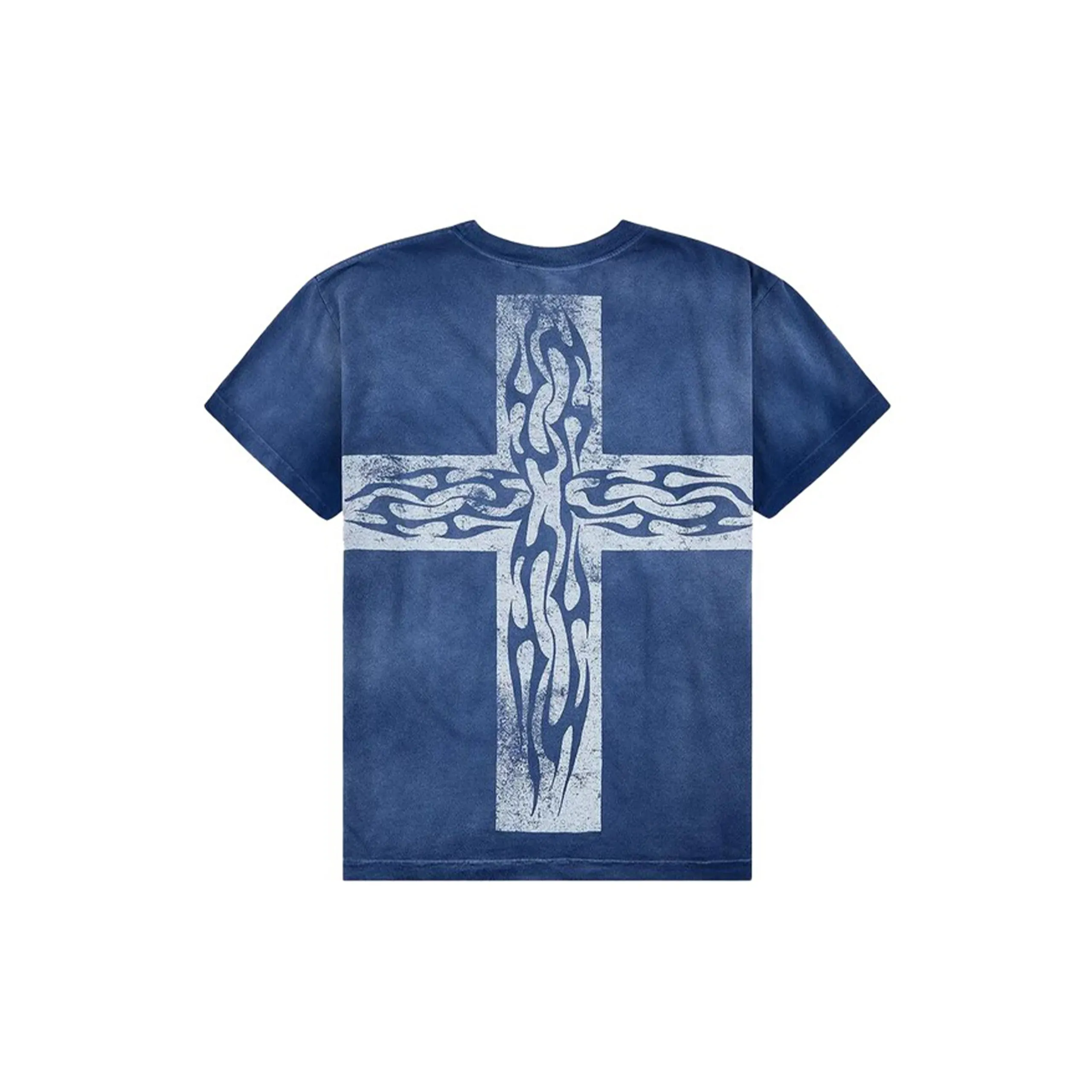 Carry your Cross T-Shirt (Blue) sold by TONS product image thumbnail 3