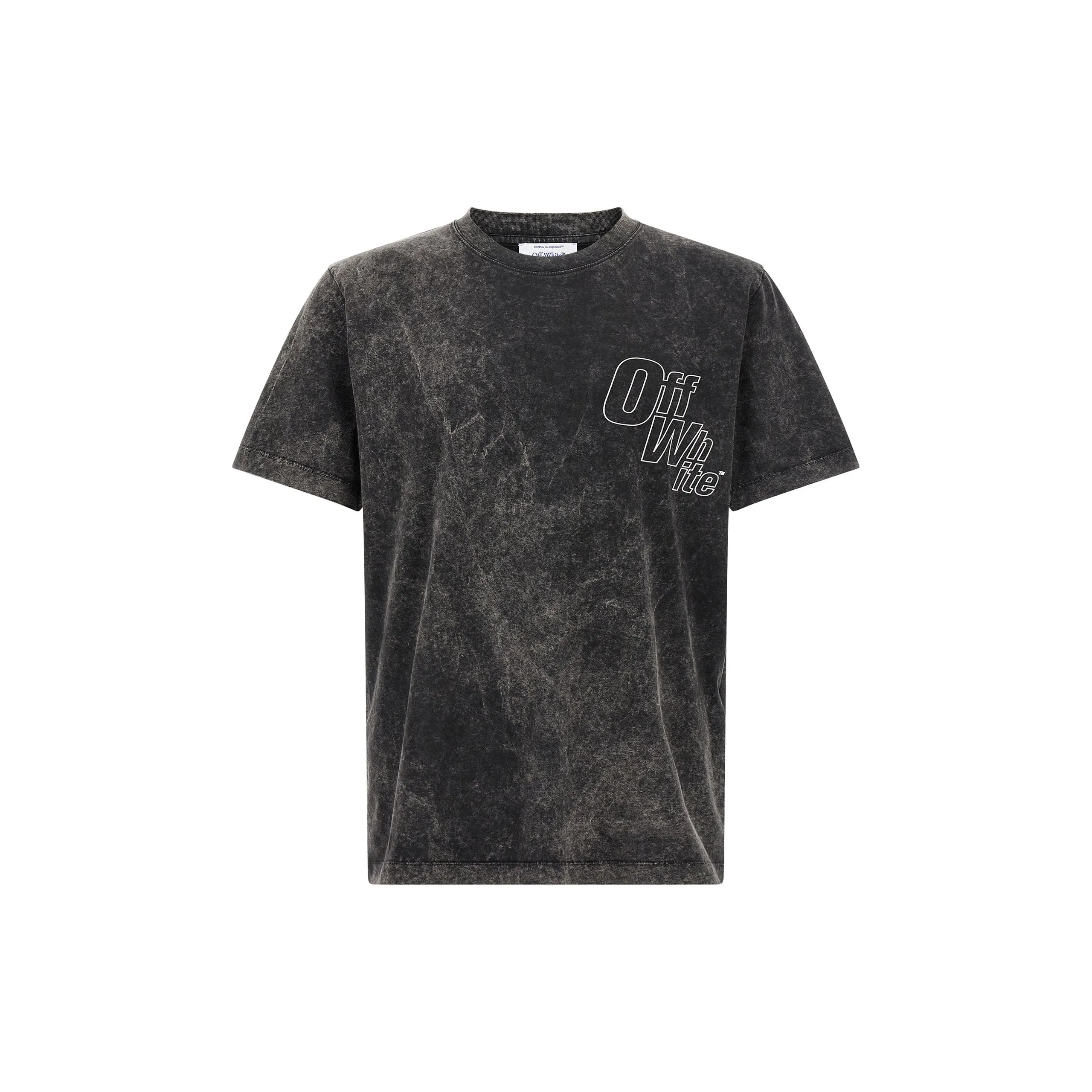 Outline Arrow Slim Short Sleeve Tee (Vintage Black) sold by TONS