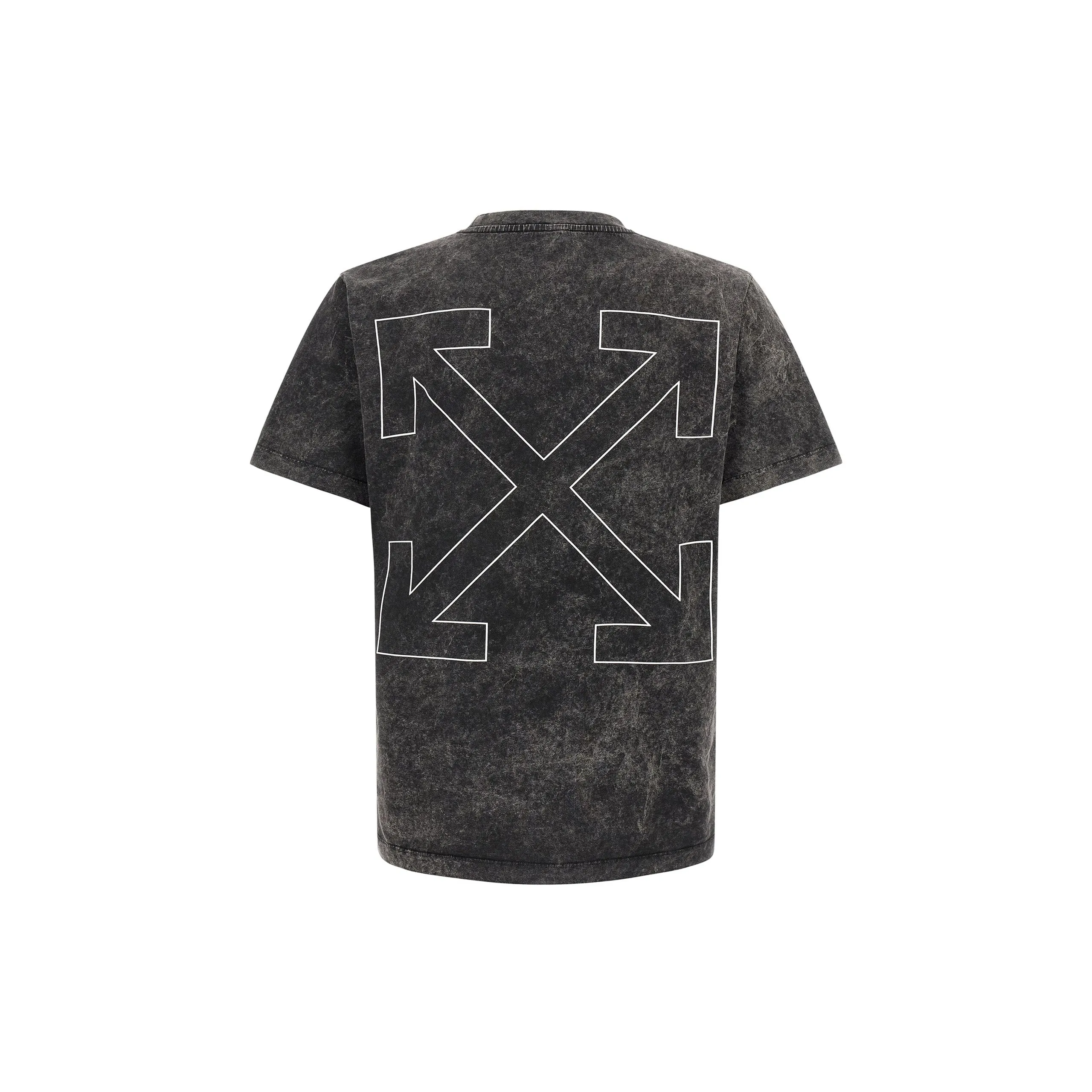 Outline Arrow Slim Short Sleeve Tee (Vintage Black) sold by TONS product image thumbnail 2