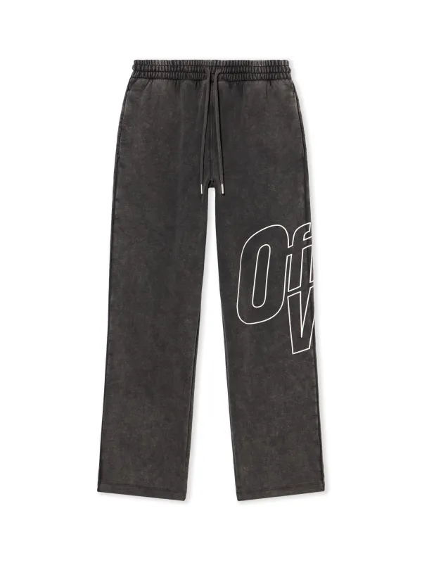 Outline Arrow Sweatpants (Vintage Black) sold by TONS