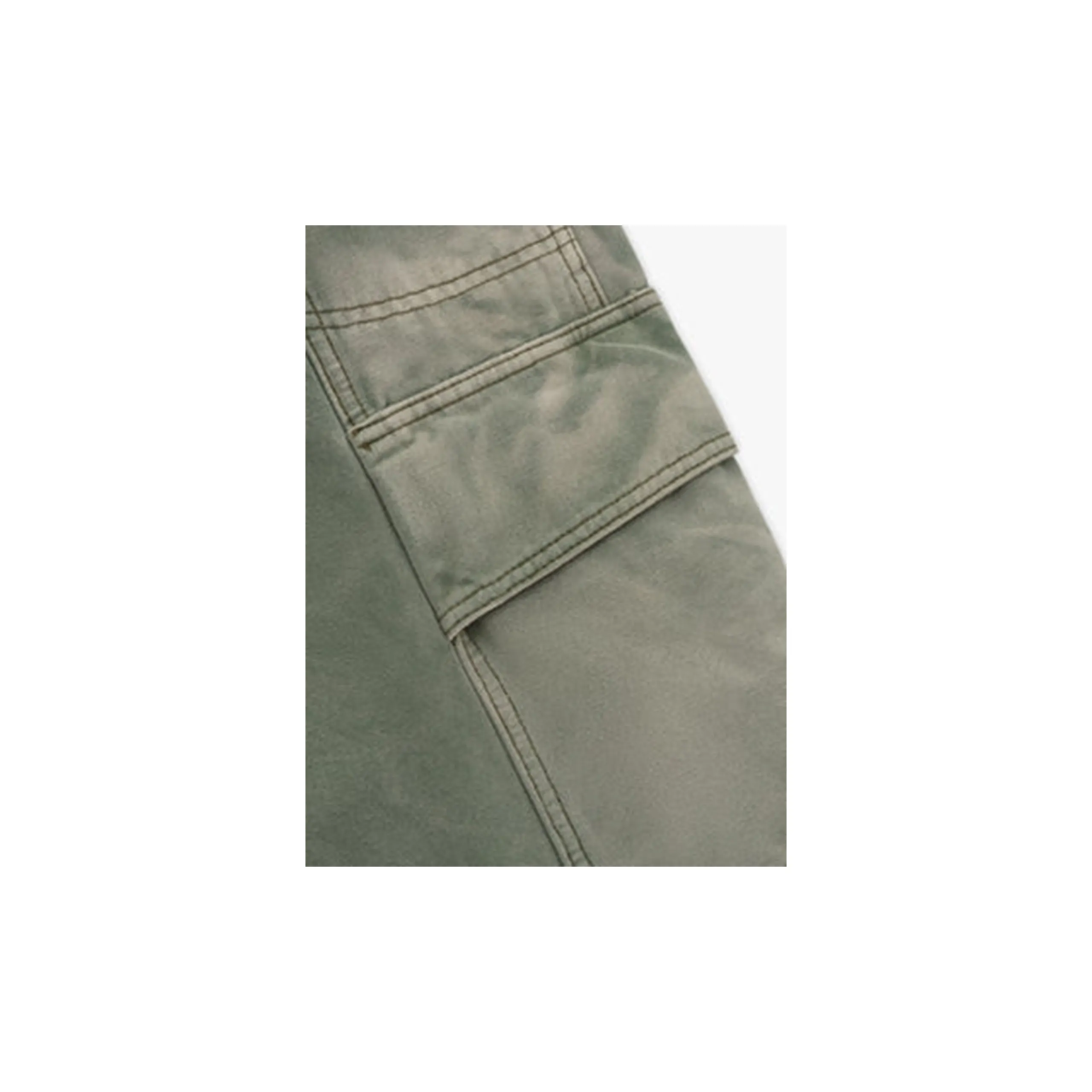 Canvas Cargo Pants (Sage Green) sold by TONS product image thumbnail 3