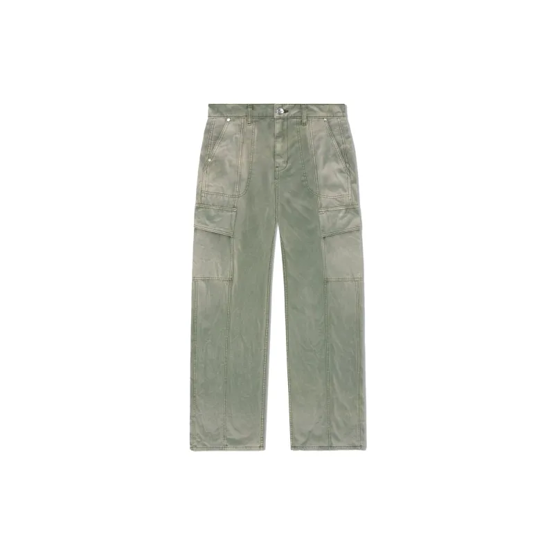 Canvas Cargo Pants (Sage Green) sold by TONS