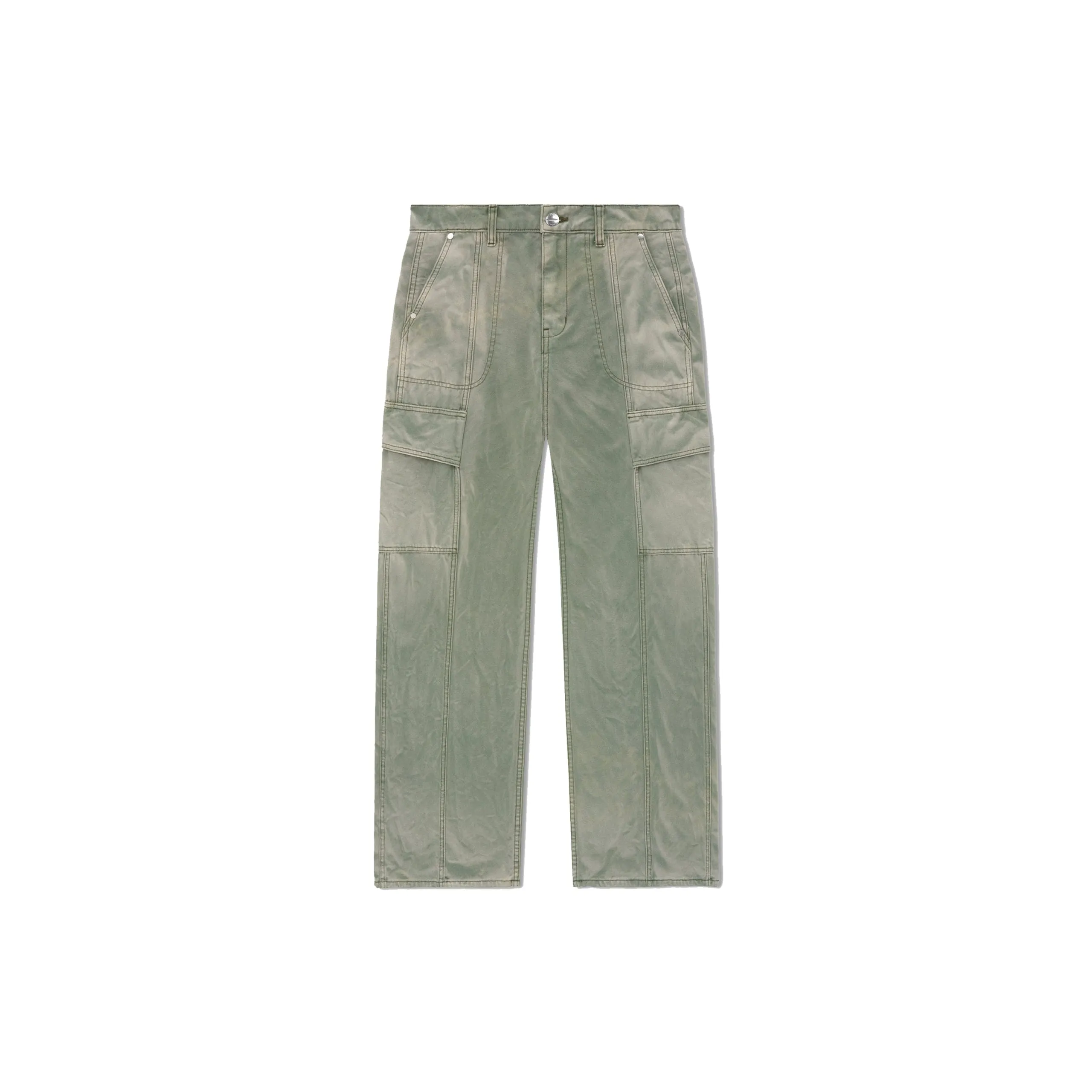 Canvas Cargo Pants (Sage Green) sold by TONS