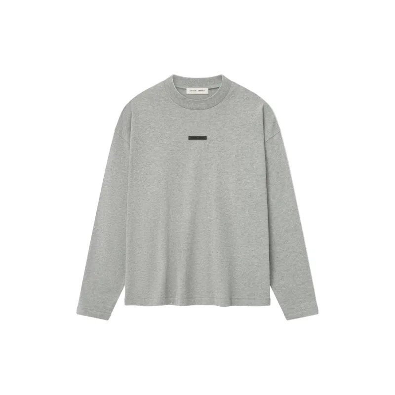 Classic Long Sleeve Tee (Concrete Heather) sold by TONS