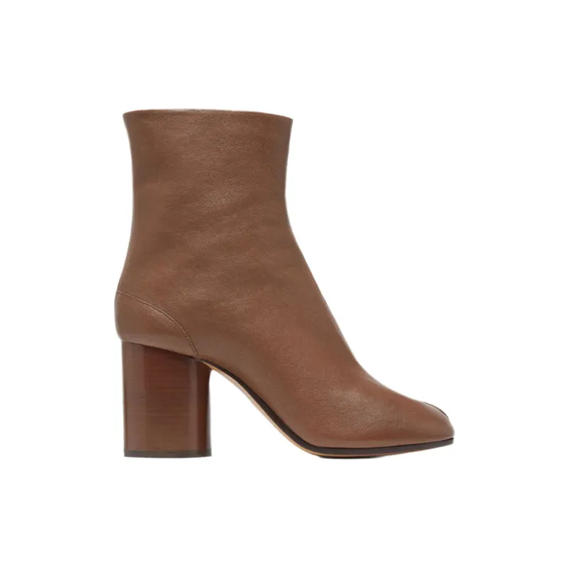 Tabi Ankle Boots (Warm Coffee) sold by TONS
