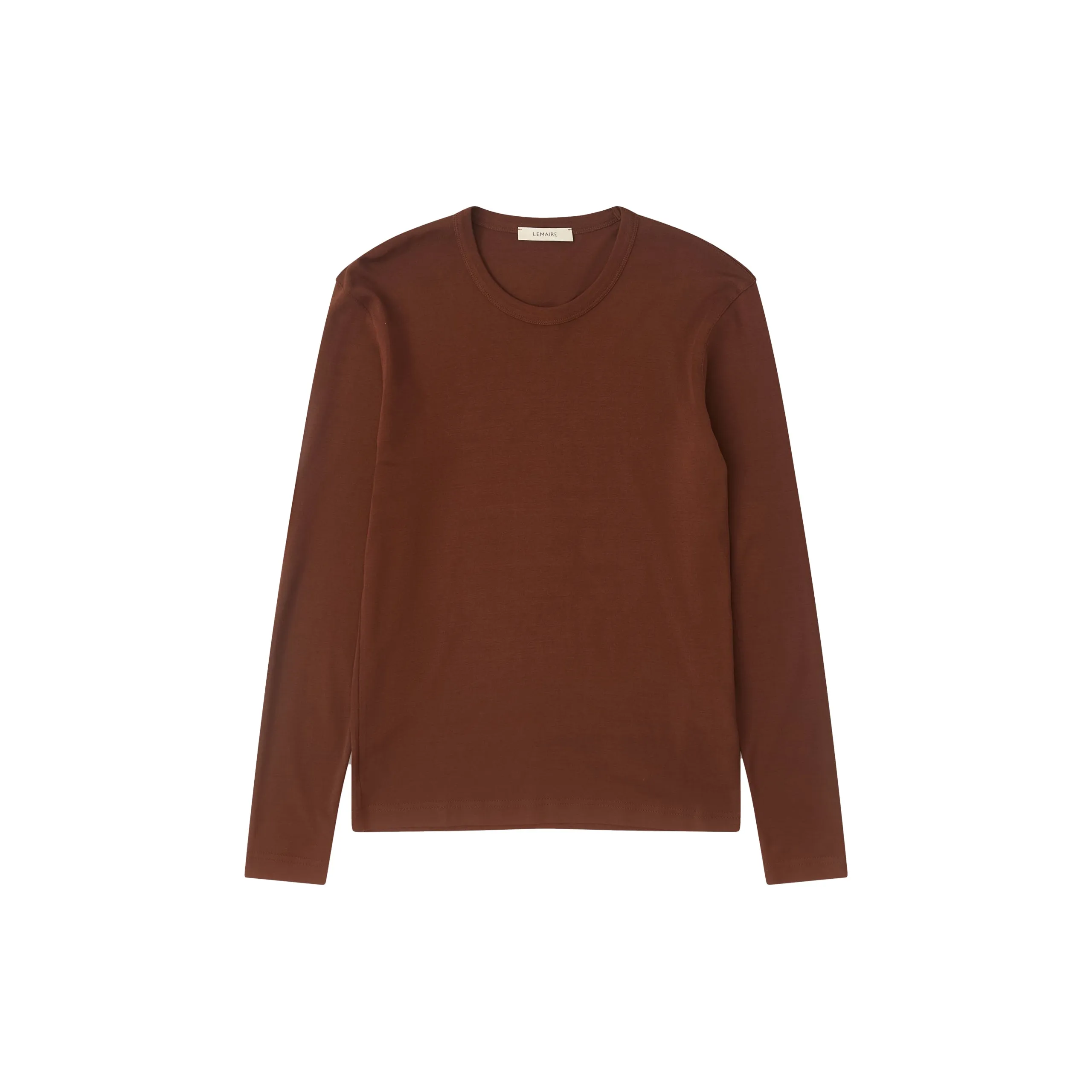 Rib Long Sleeve Top (Brunette) sold by TONS