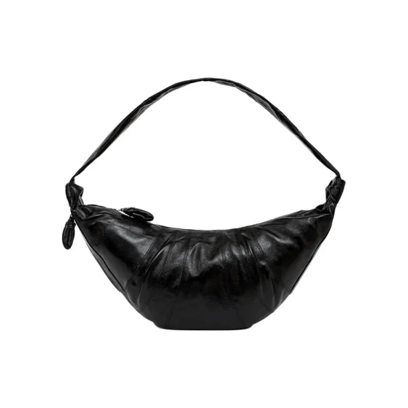 Large Croissant Bag (Forest) made by Lemaire