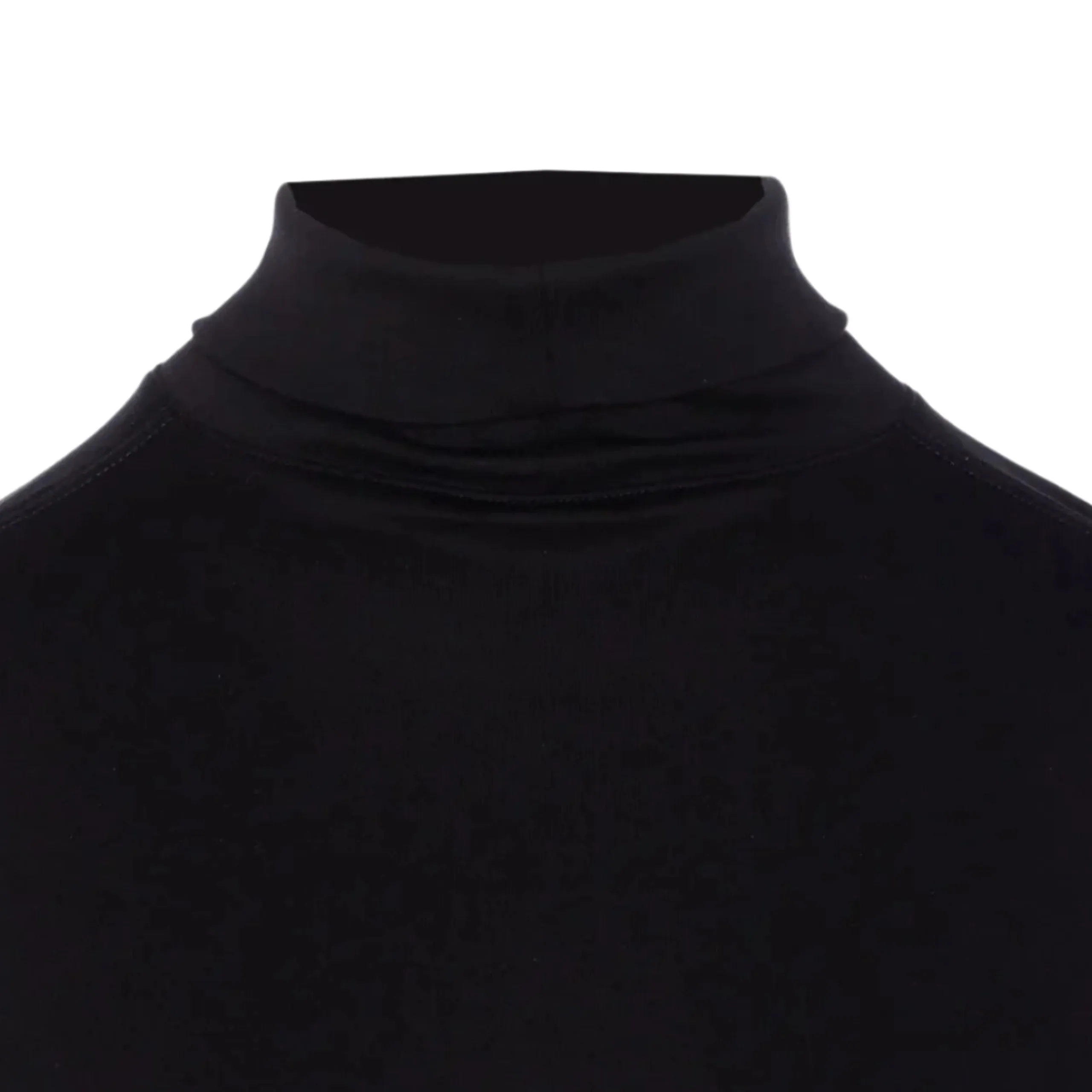 Relaxed Mock Neck T-shirt (Black) sold by TONS product image thumbnail 2