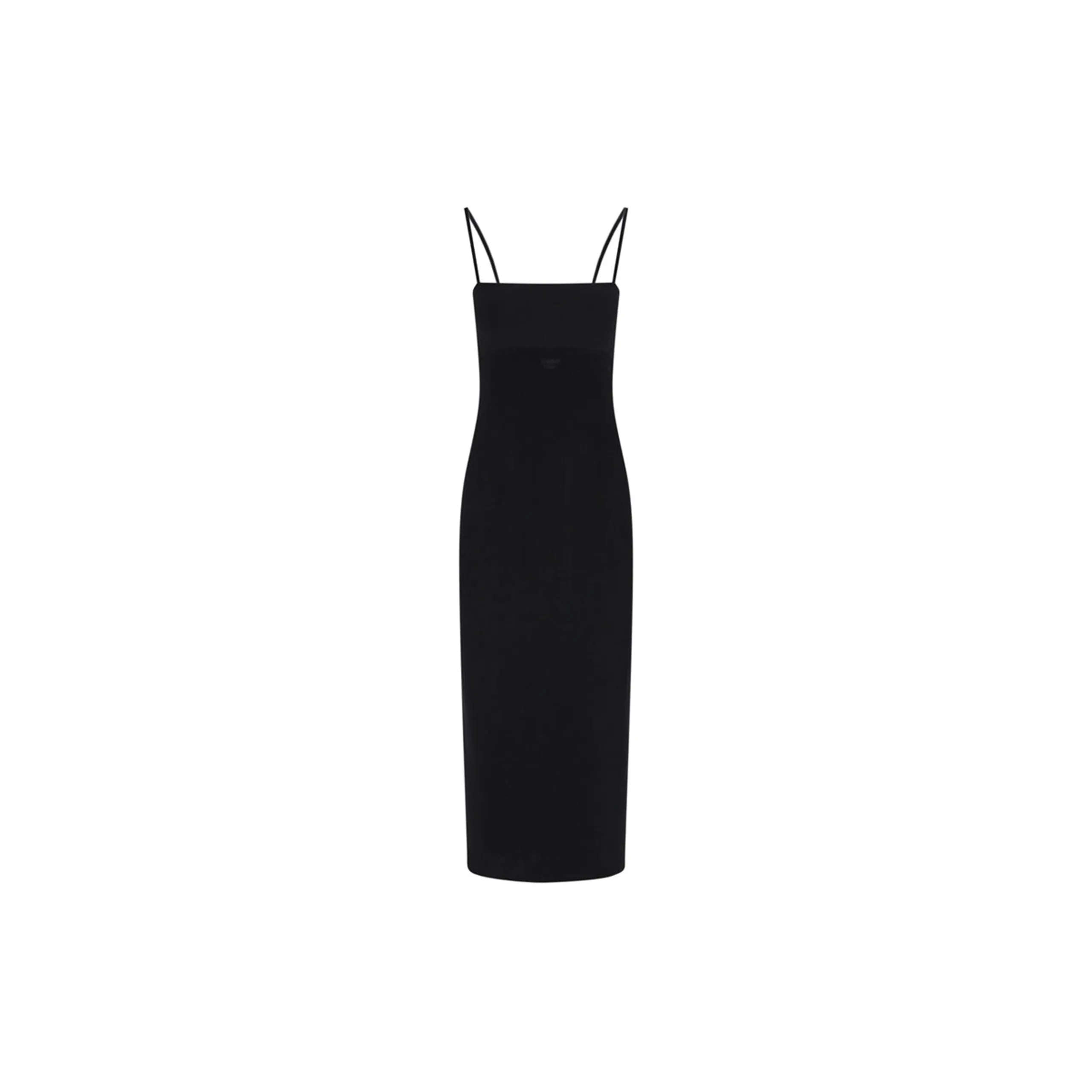 Cami Band Slip Dress W/ Logo (Black) sold by TONS product image thumbnail 5