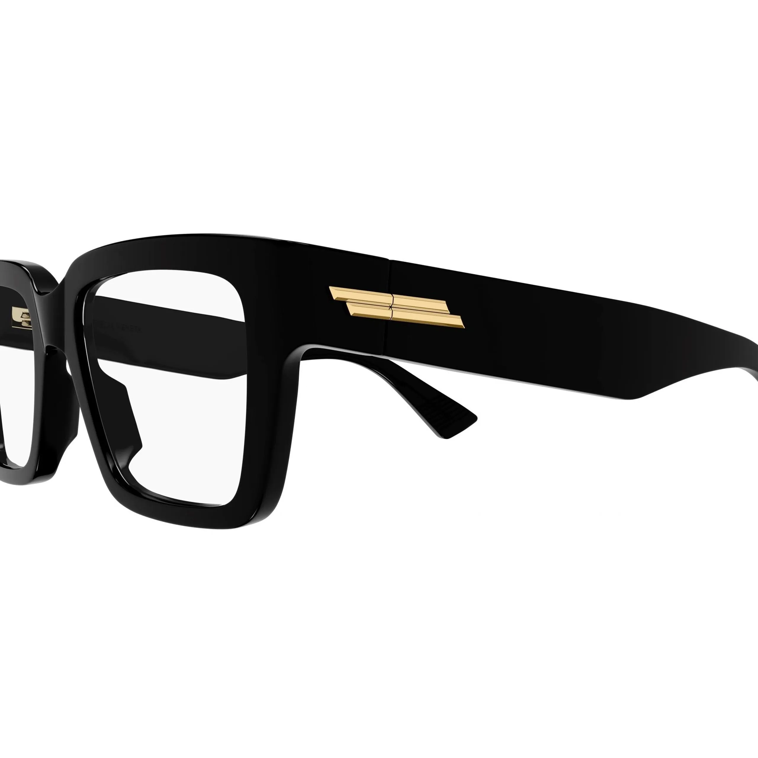 Rectangular Square Eyeglasses (Shiny Black) sold by TONS product image thumbnail 2