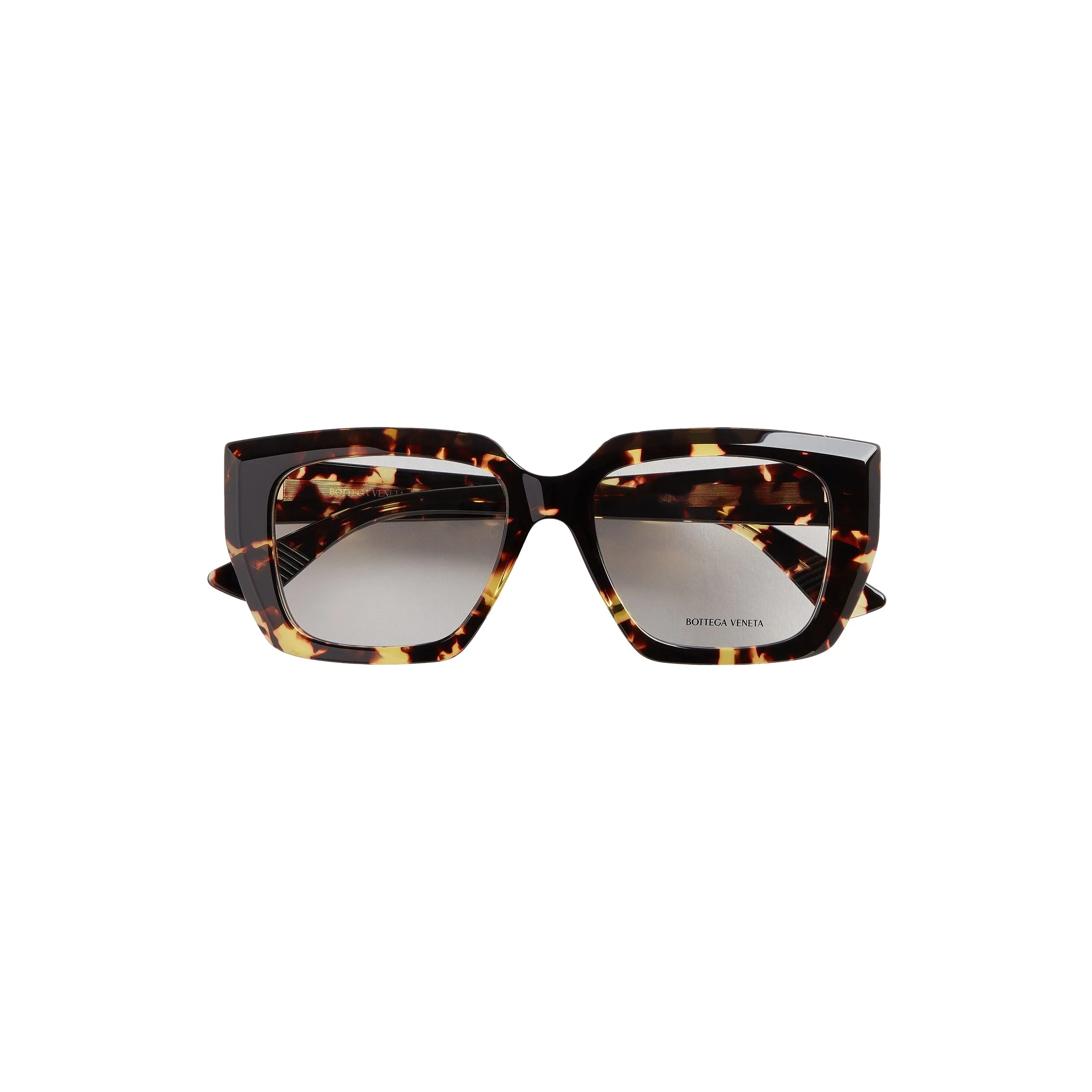 Classic Acetate Square Eyeglasses (Havana/Transparent) sold by TONS