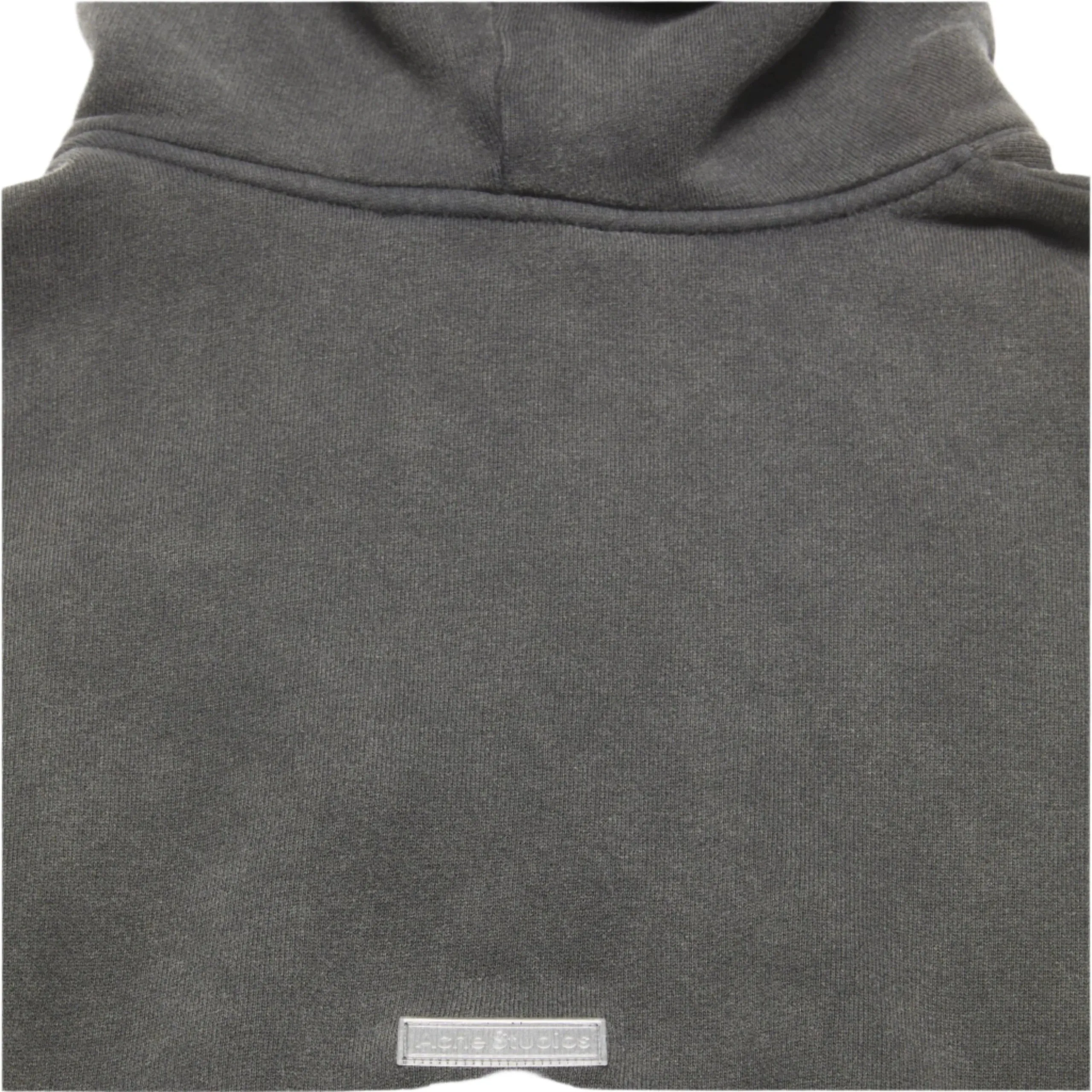 Hooded Sweater with Logo Patch (Faded black) sold by TONS product image thumbnail 2