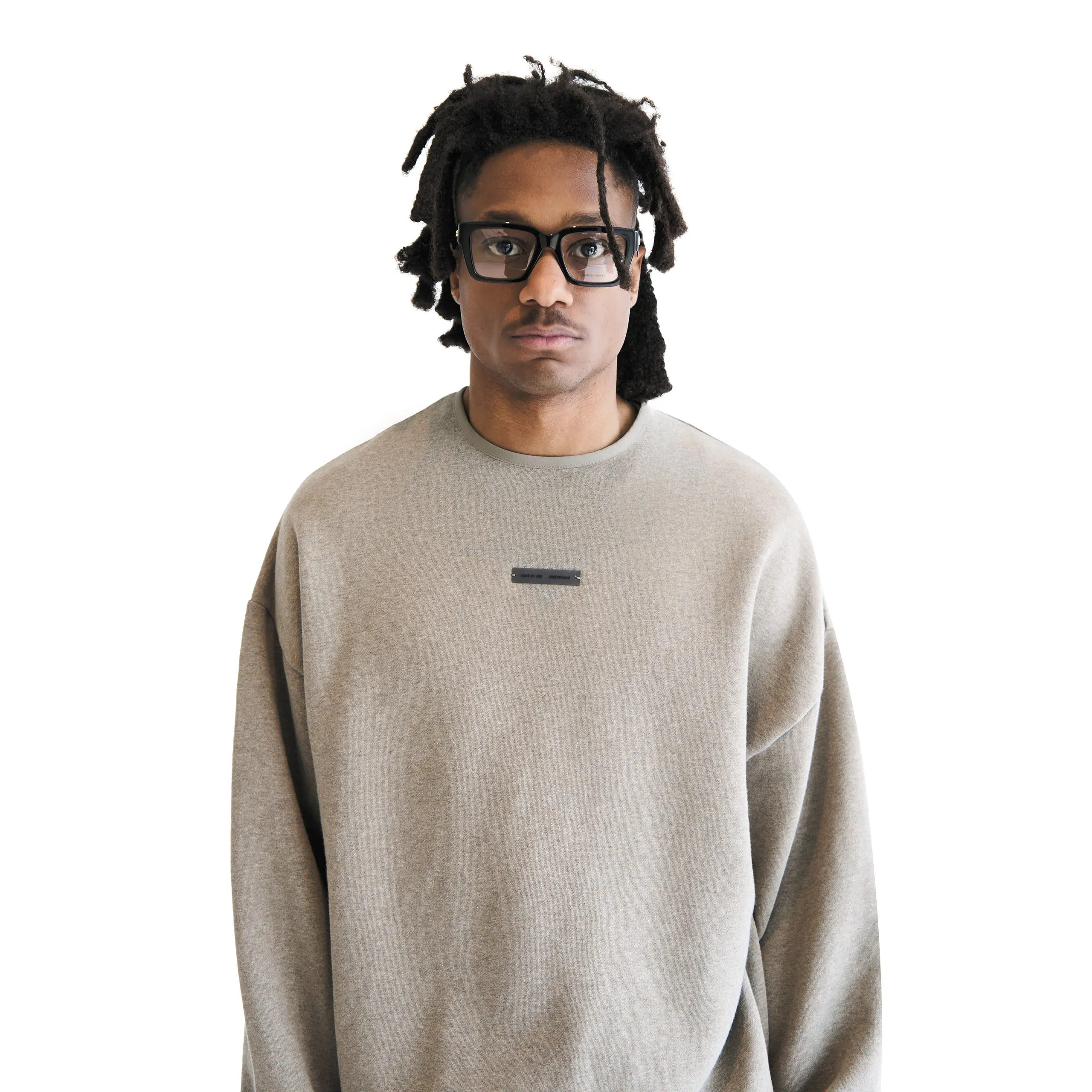 Modern Fit Fleece Crewneck (Homestead Heather) sold by TONS product image thumbnail 2