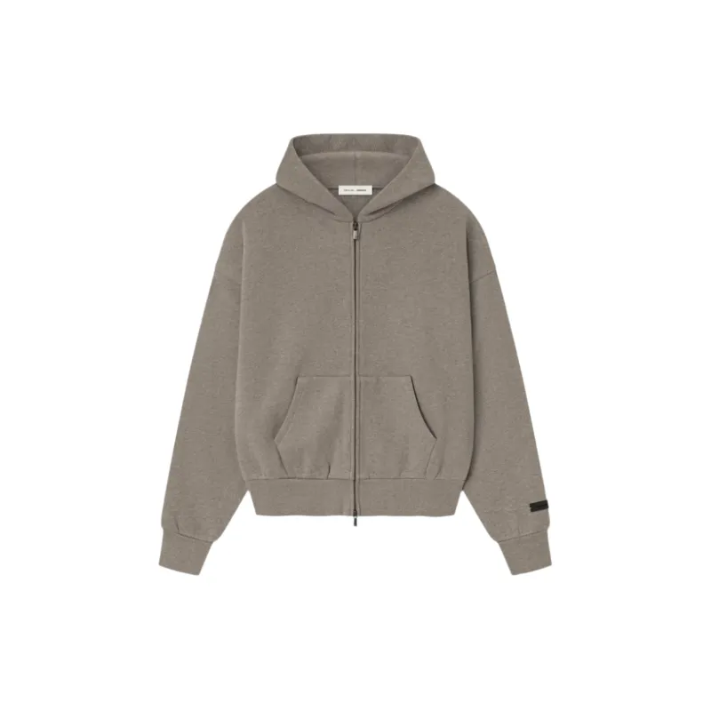 Classic Fit Fleece Zip-Up Hoodie (Homestead Heather) sold by TONS