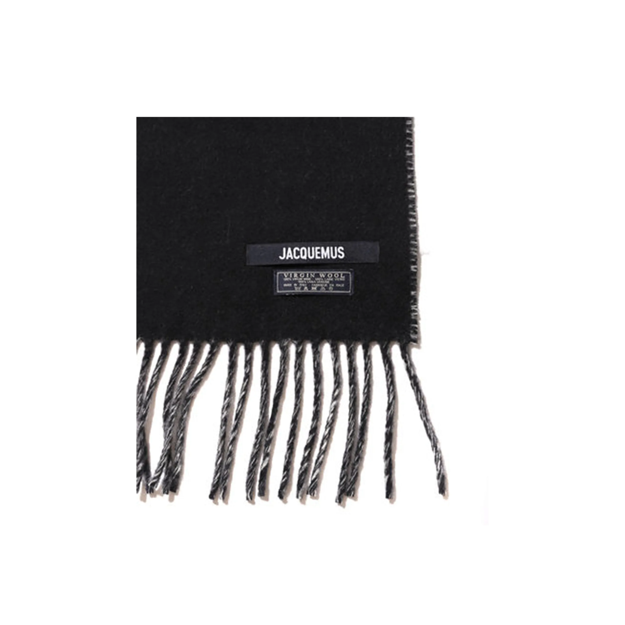 Fringe Logo Scarf (Black) sold by TONS product image thumbnail 2