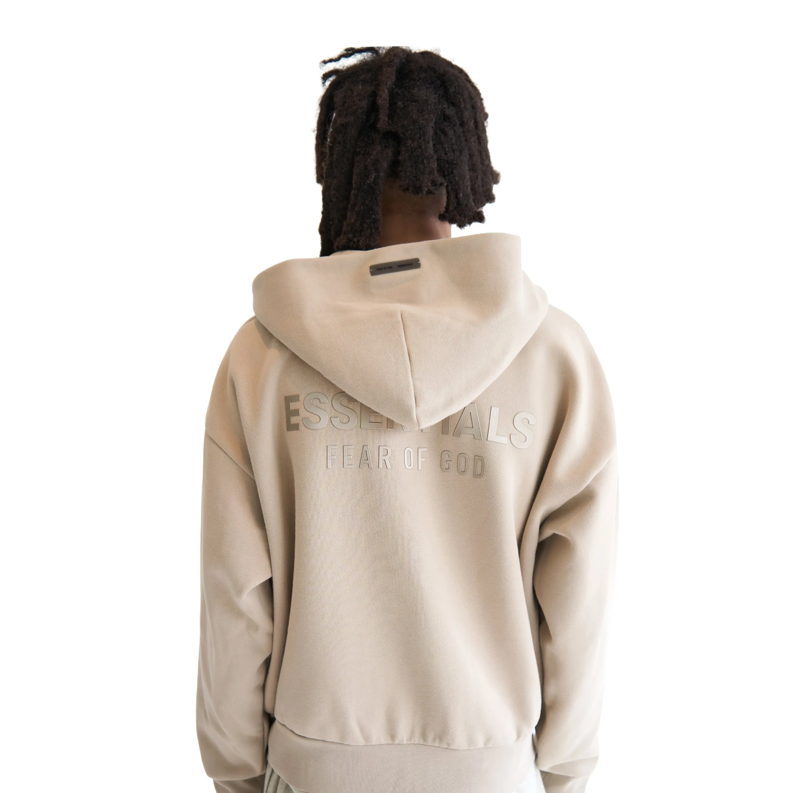 Classic Fit Fleece Zip-Up Hoodie (Timber) sold by TONS product image thumbnail 3