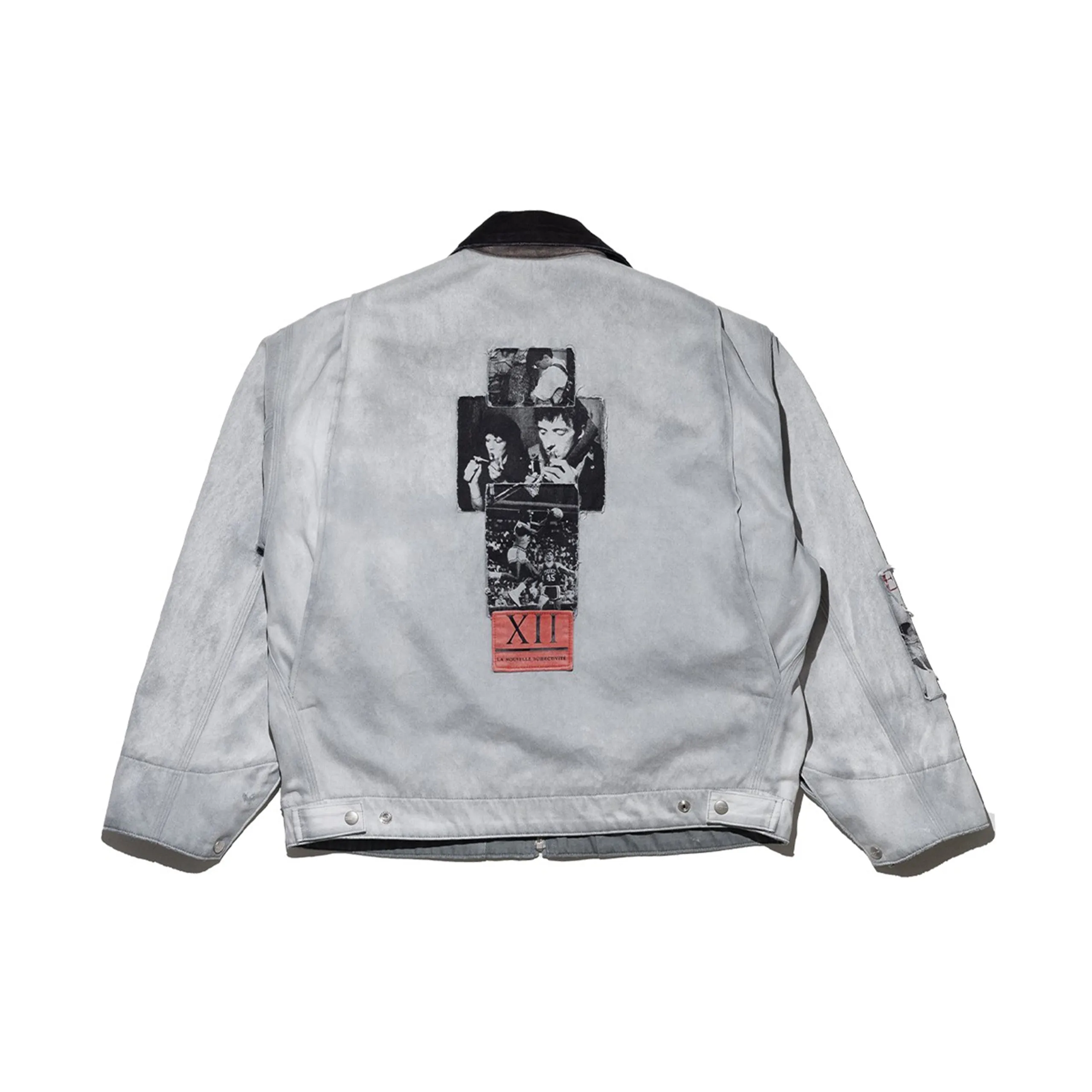 Chapitre XXI Moleskin Work Jacket (Light Grey) sold by TONS product image thumbnail 2