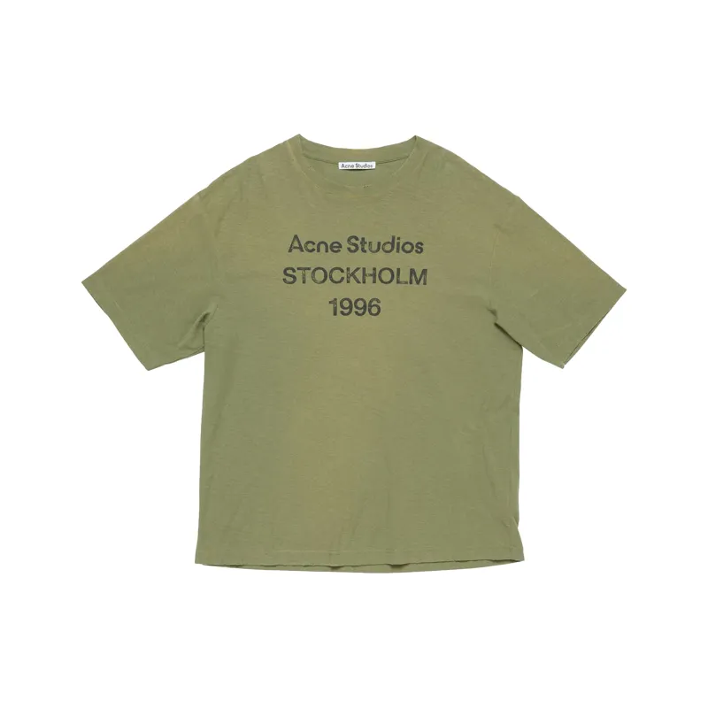 Logo Relaxed Fit T-shirt (Olive Green) sold by TONS