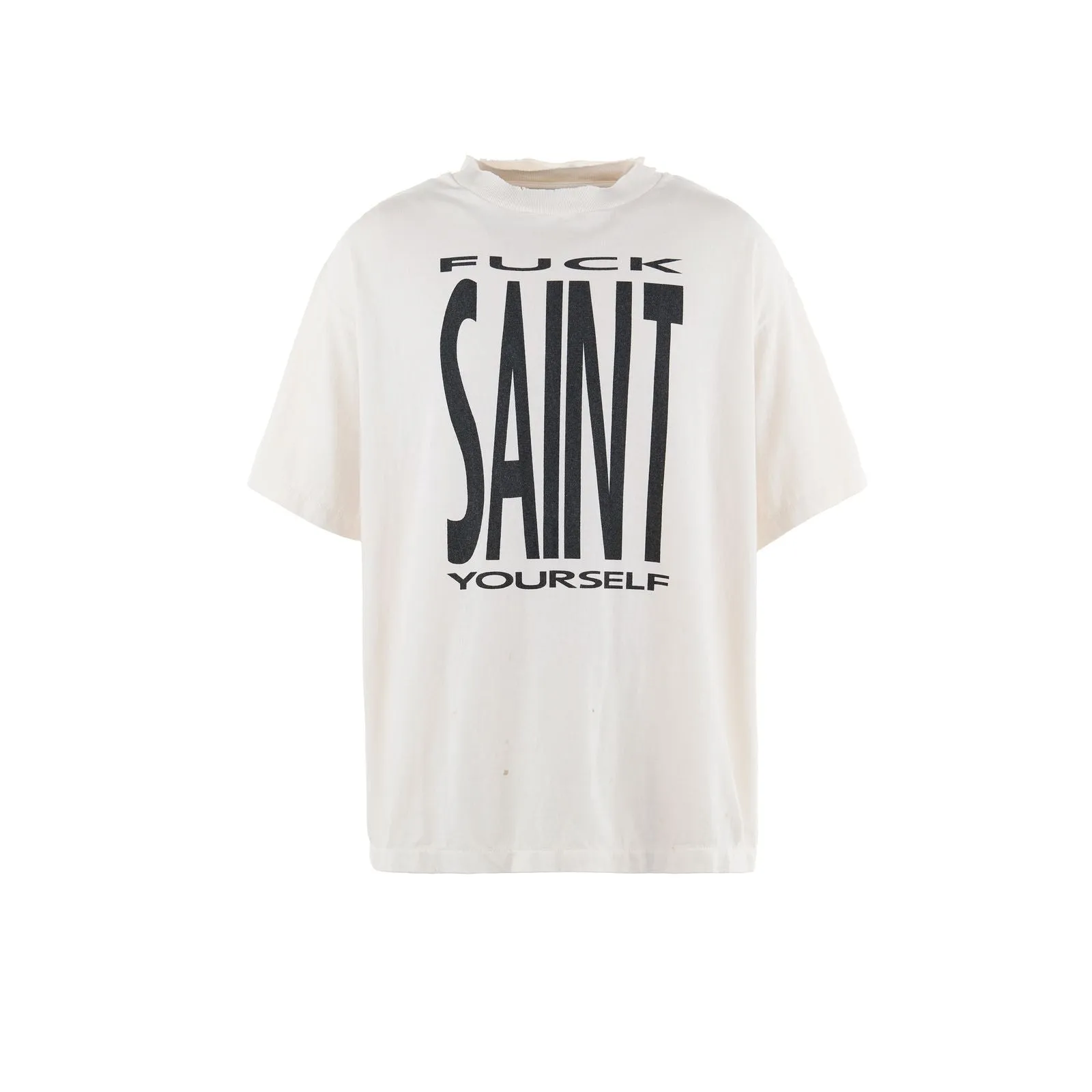 Saint Yourself Short-sleeved Tee (White) sold by TONS