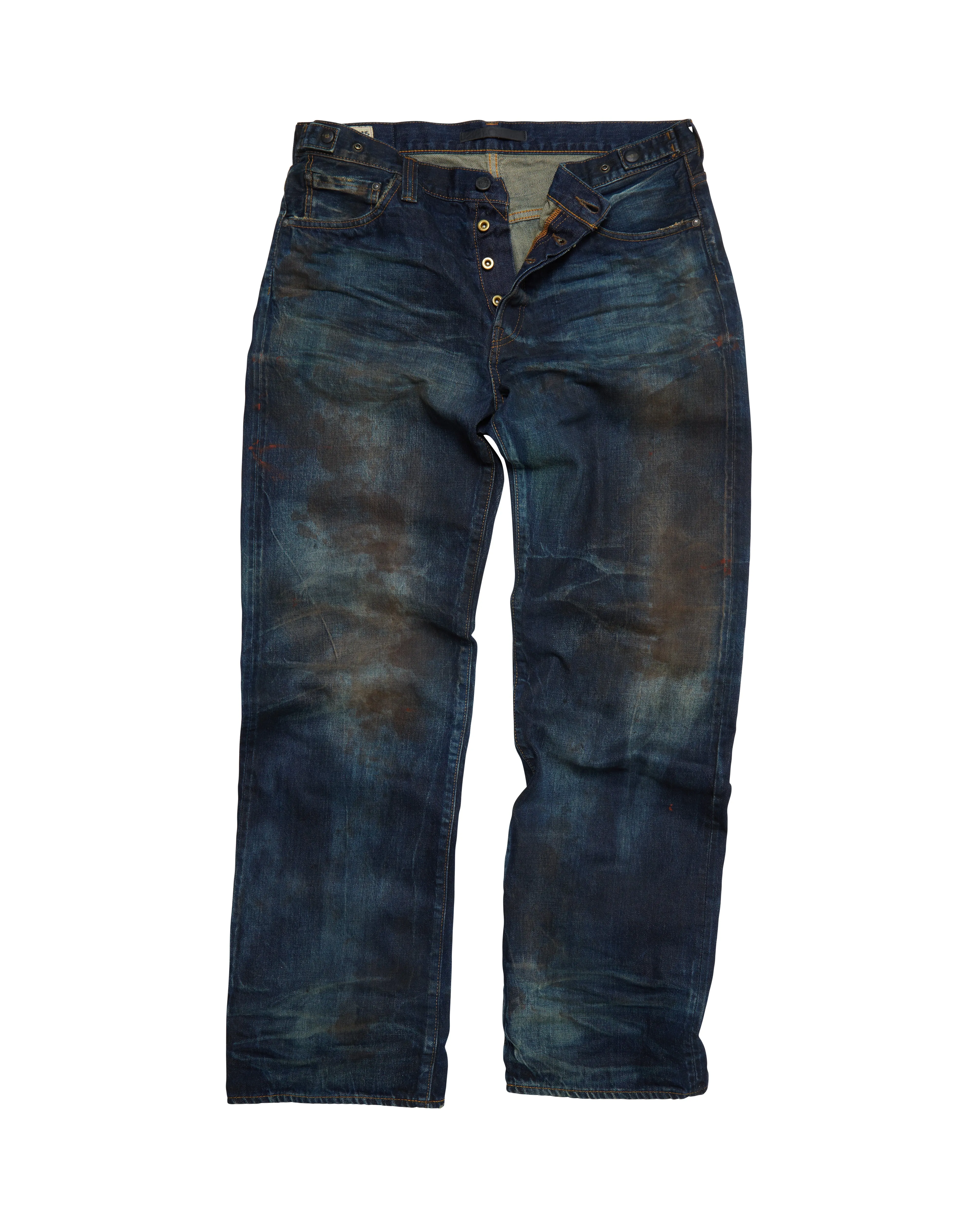 Straight Leg Jeans (Rinse Blue) sold by TONS product image thumbnail 3