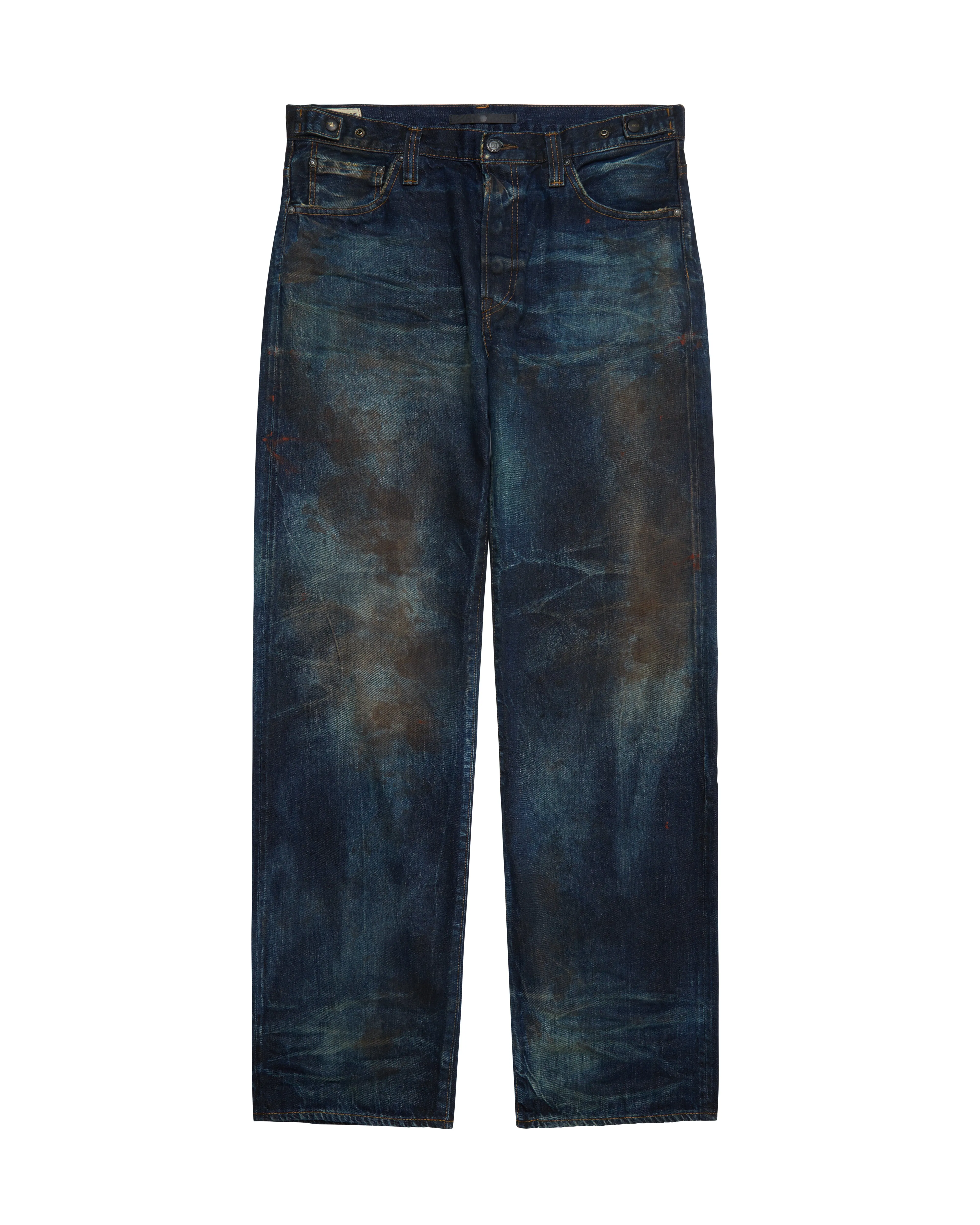 Straight Leg Jeans (Rinse Blue) sold by TONS