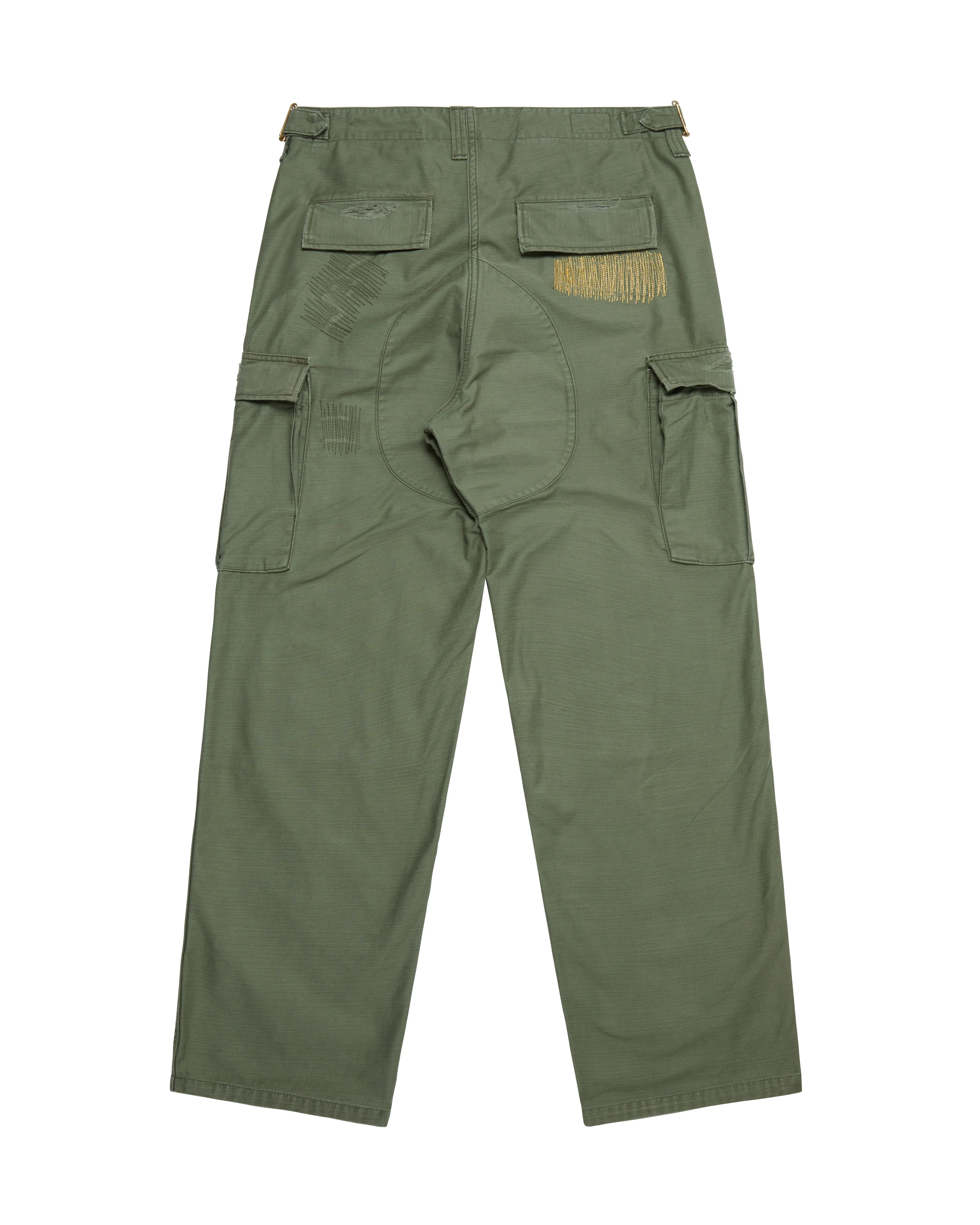 Cargo Trouser (Midori Gold Leaf Repair) sold by TONS product image thumbnail 2