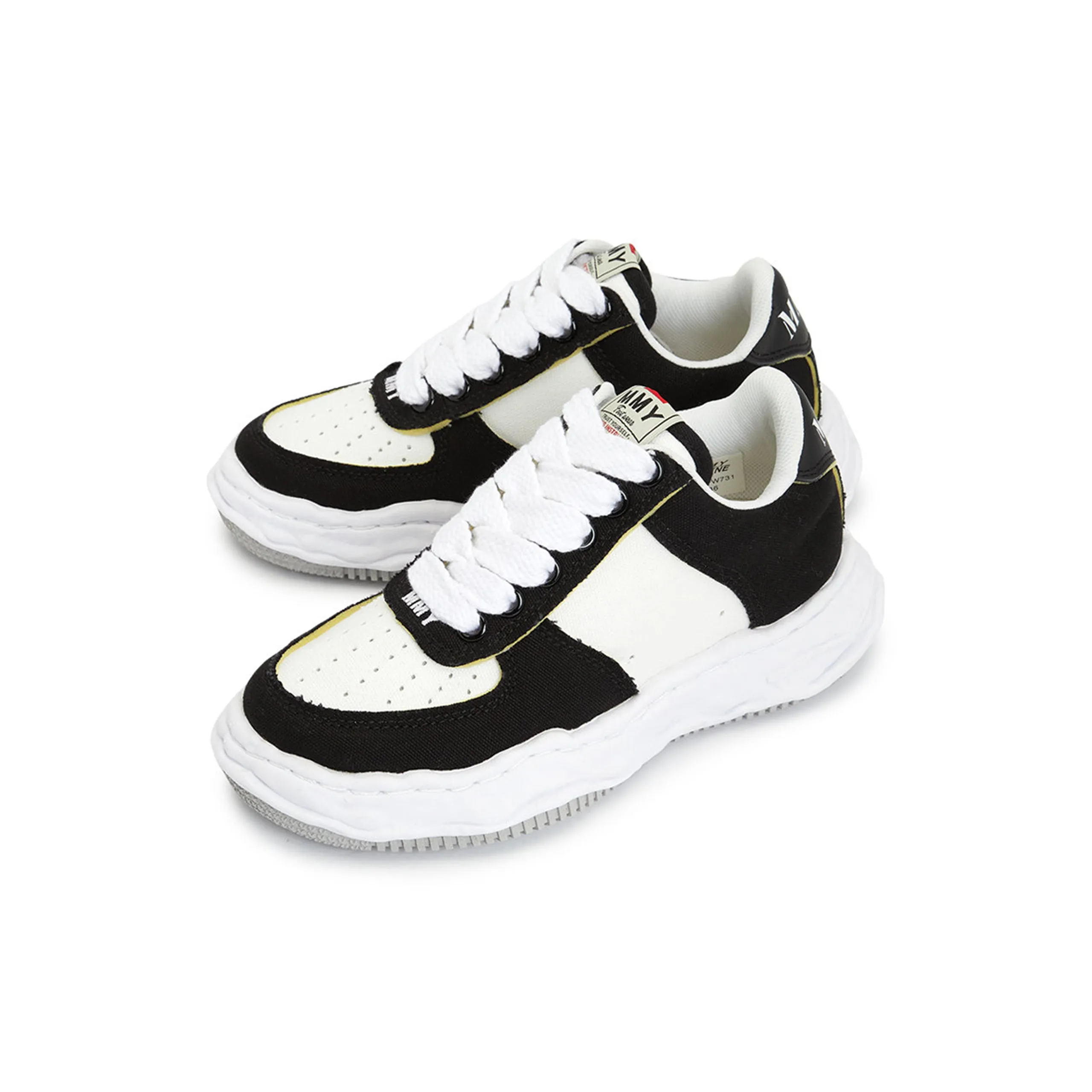 Wayne Low-Top Sneakers (Black/White) sold by TONS product image thumbnail 2