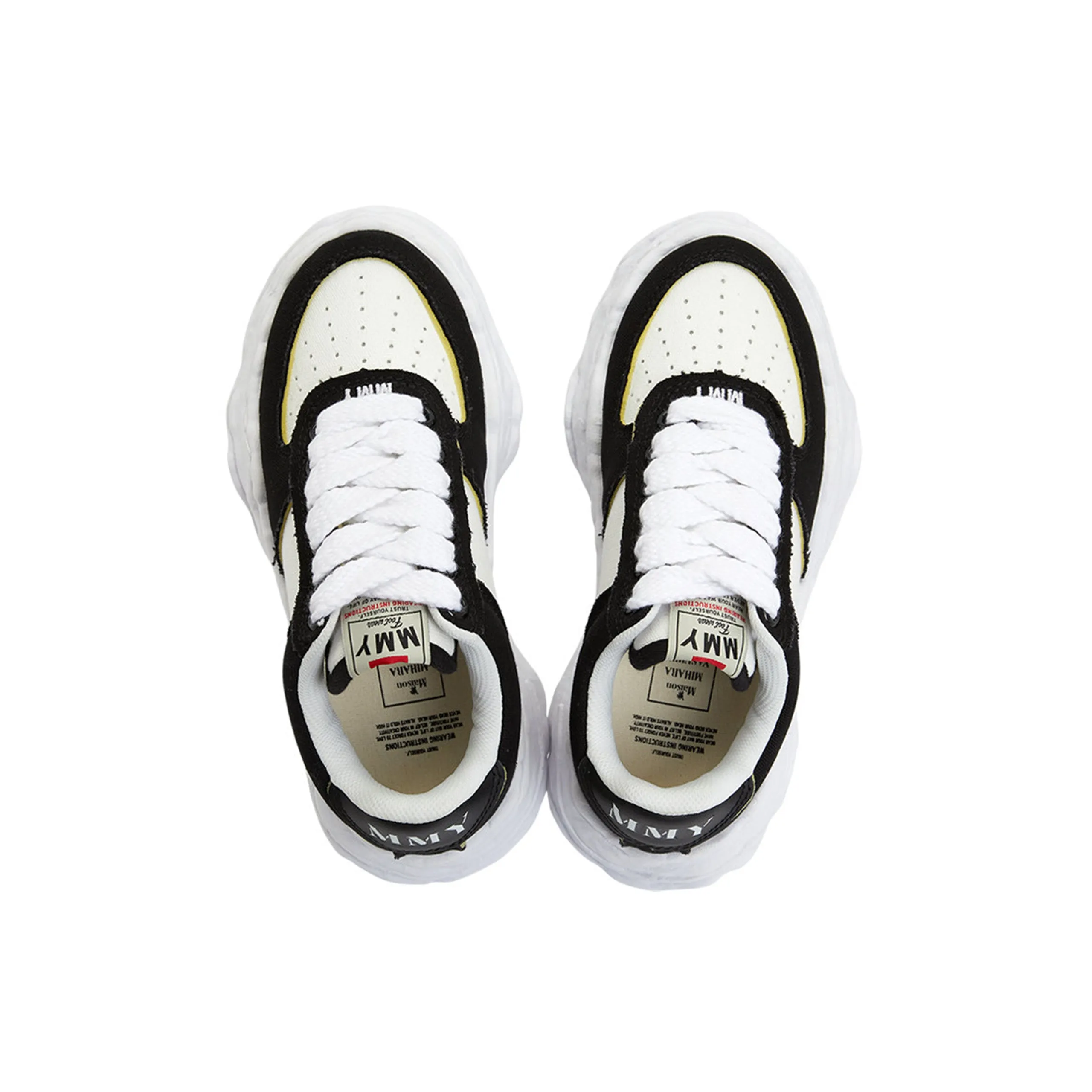 Wayne Low-Top Sneakers (Black/White) sold by TONS product image thumbnail 3