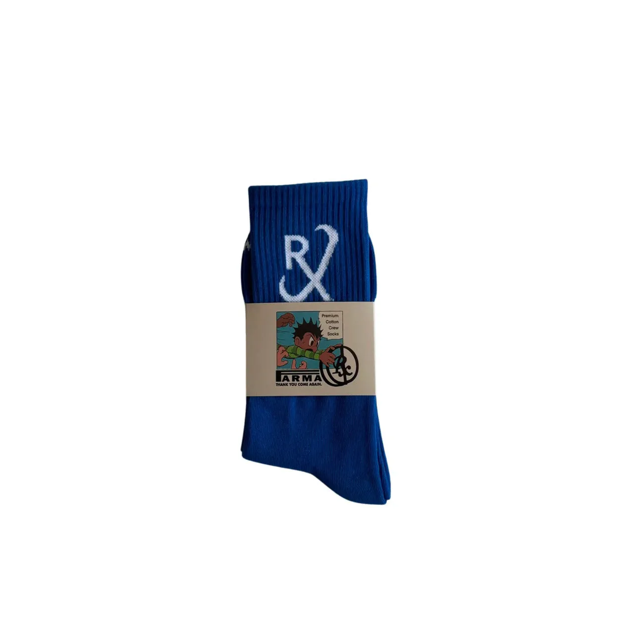 Rx Socks (Blue) sold by TONS