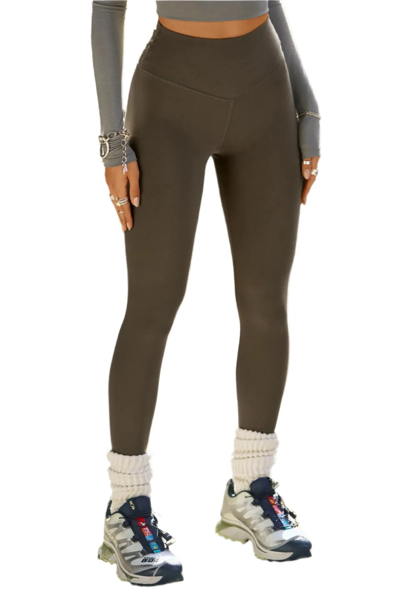 Second Skin Legging (Sueded Carob) sold by TONS product image thumbnail 2