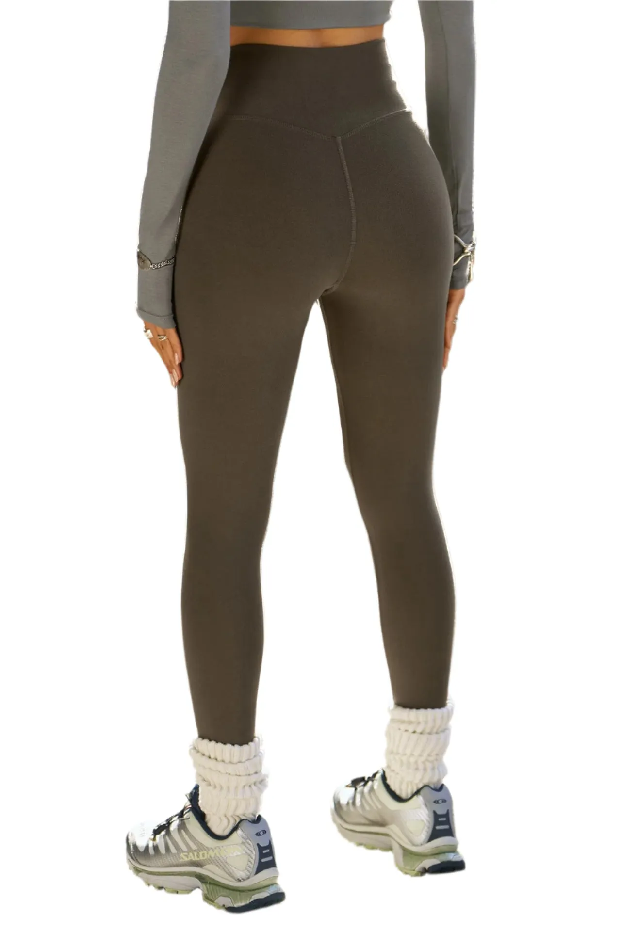 Second Skin Legging (Sueded Carob) sold by TONS product image thumbnail 3
