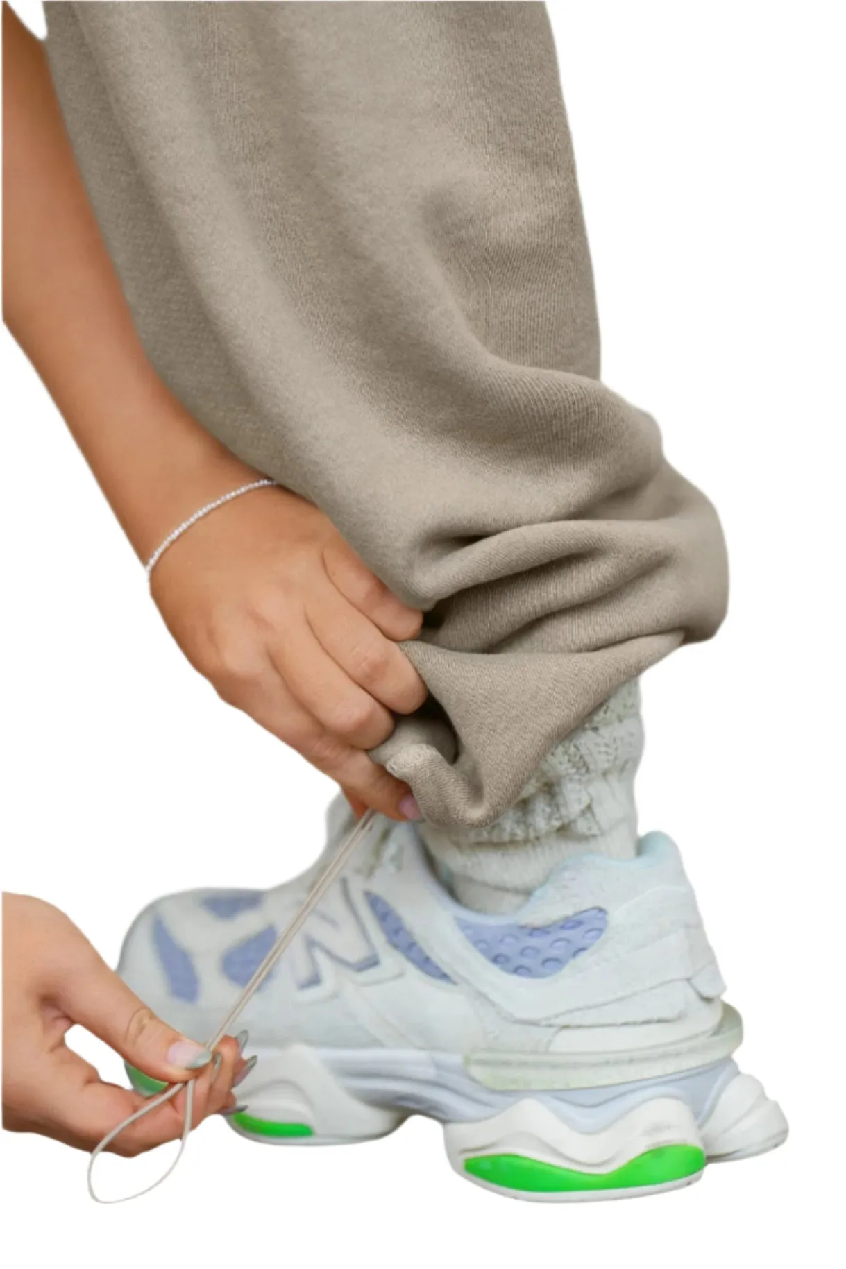 Oversized Straight Leg Jogger (Sand French Terry) sold by TONS product image thumbnail 3