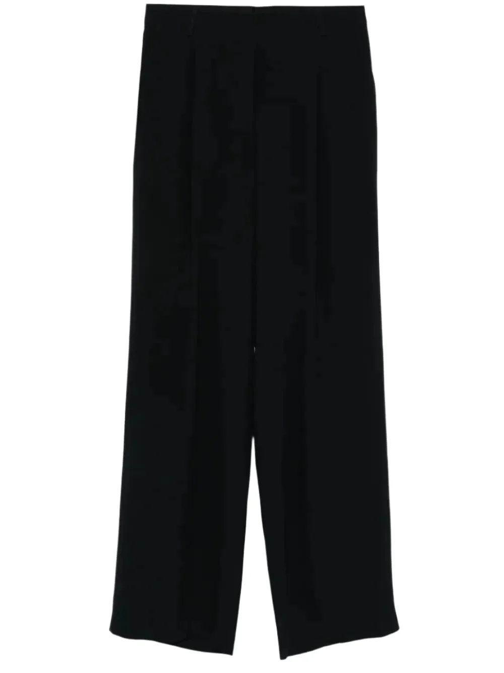 Loose Pleated Pants (Black) sold by TONS
