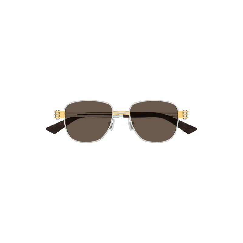Metal Square Sunglasses (Brown/Havana) sold by TONS