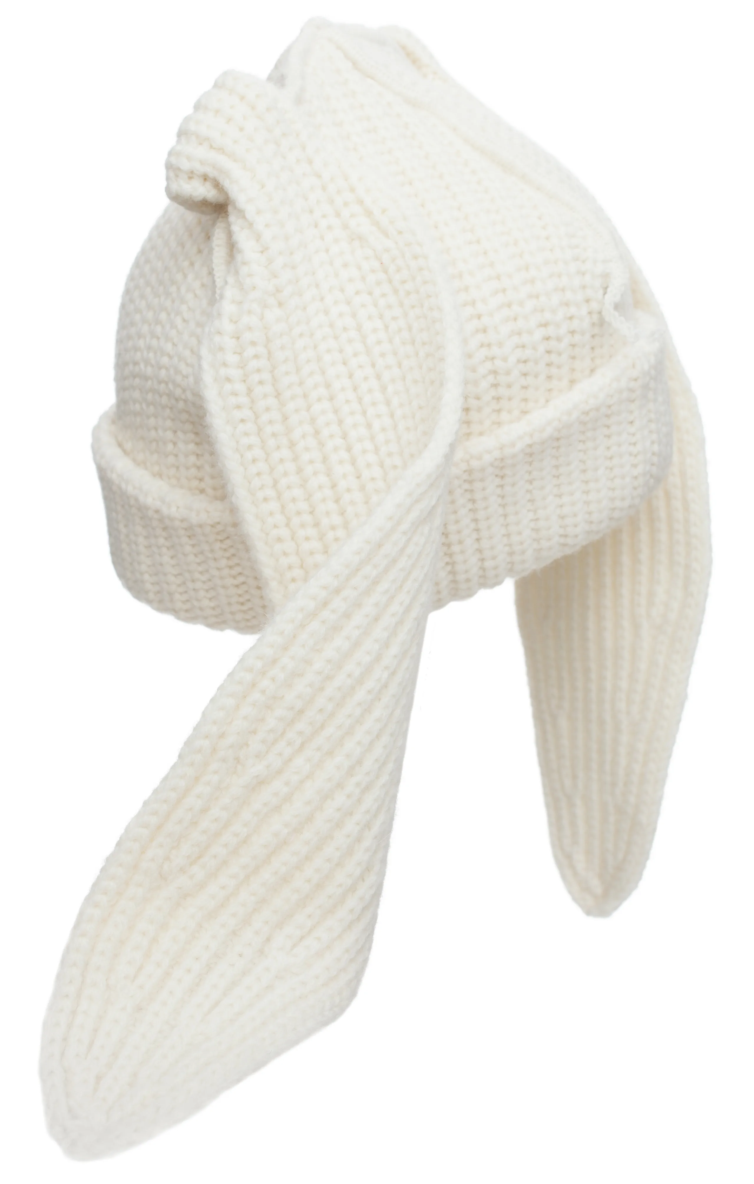 Floppy Rabbit Beanie (Ecru) sold by TONS product image thumbnail 4
