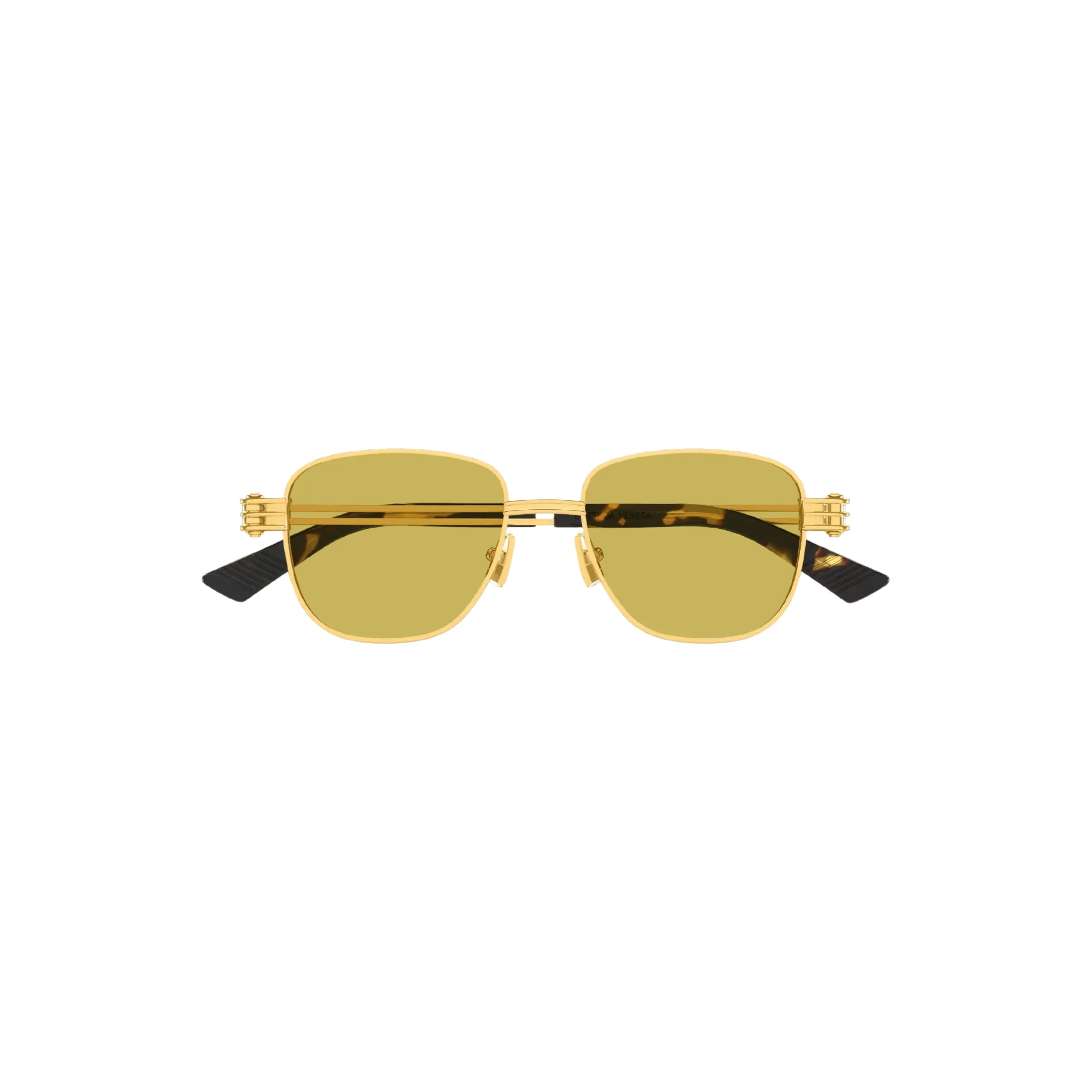 Metal Square Sunglasses (Gold/Yellow) sold by TONS