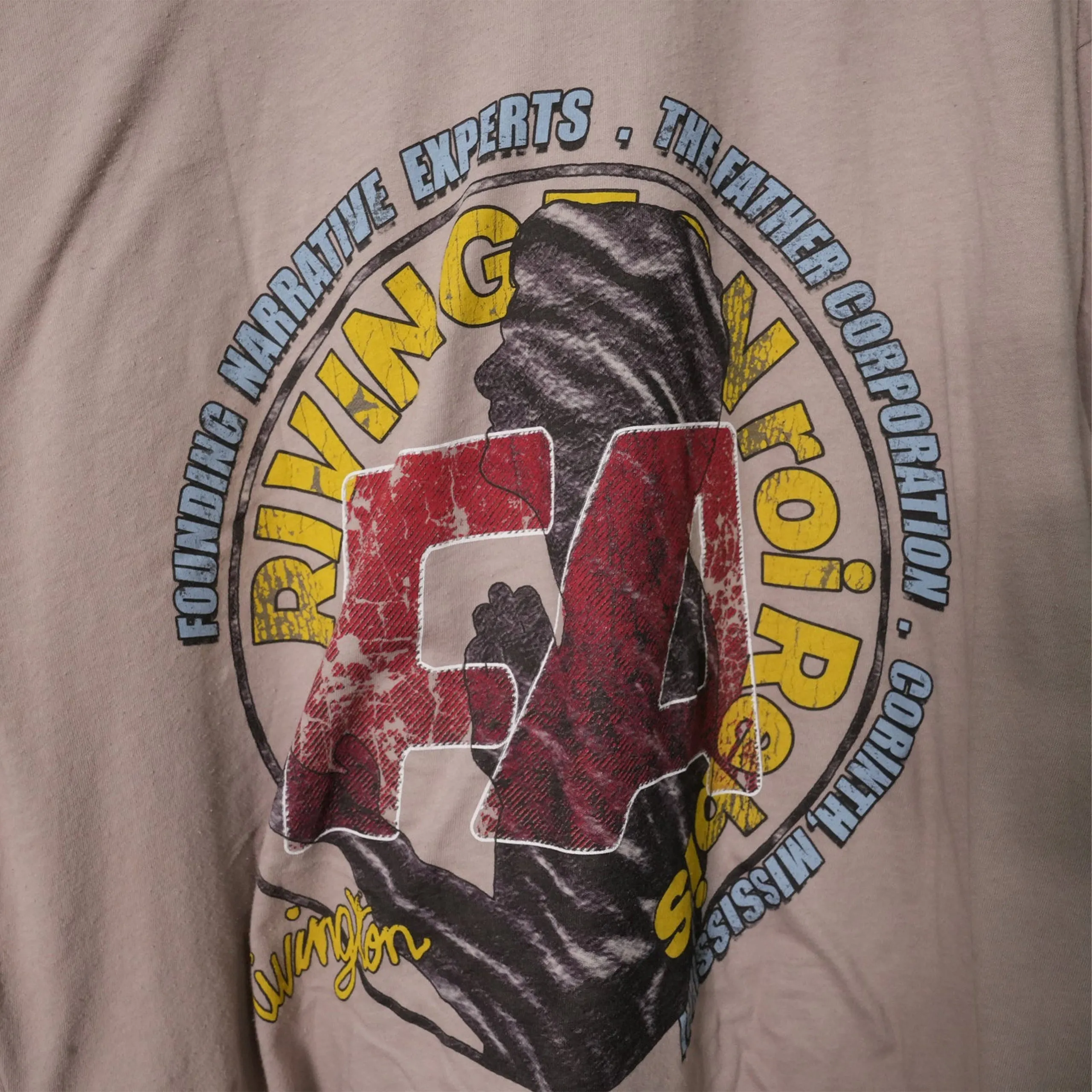 Founding Narrative T-shirt (Pink) sold by TONS product image thumbnail 4