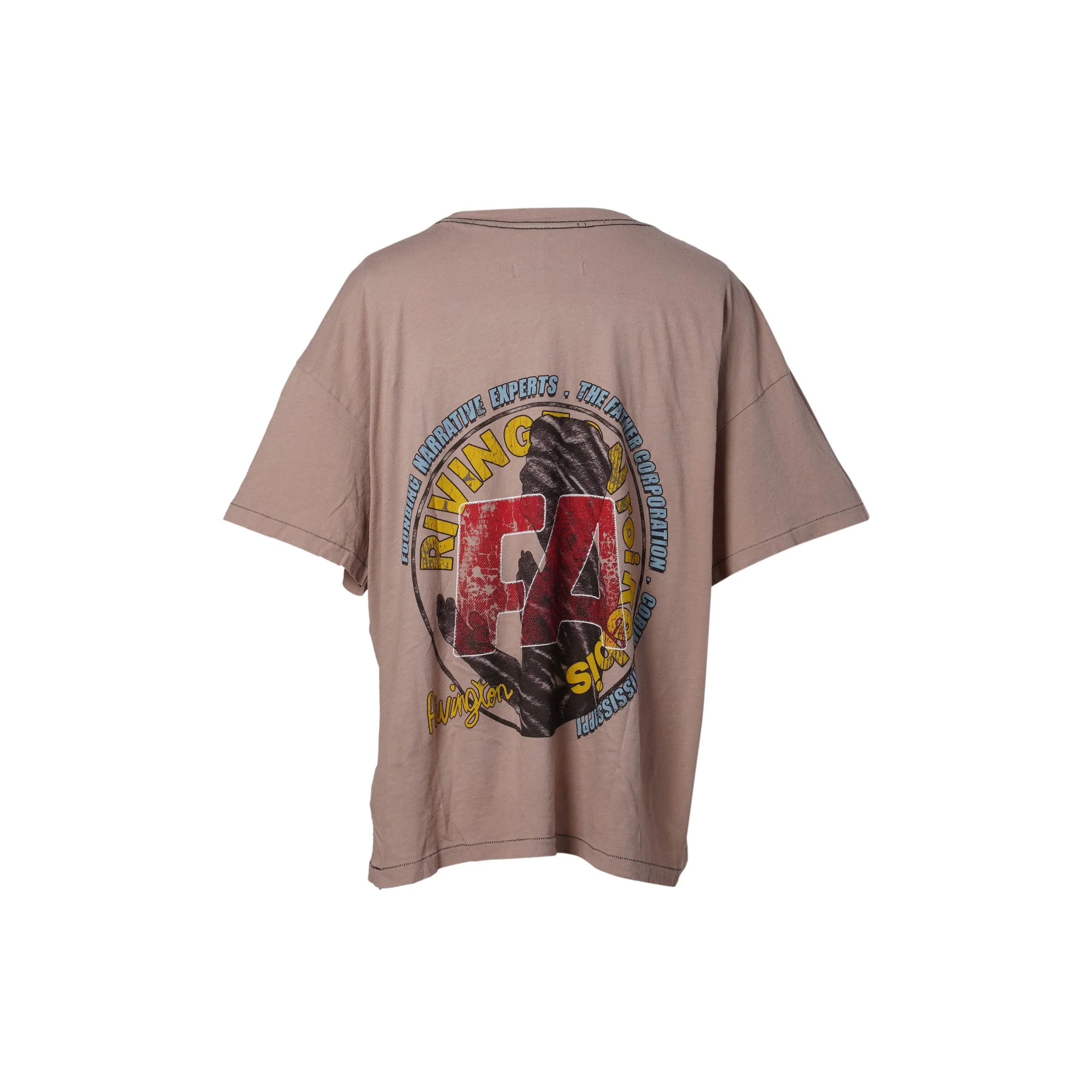 Founding Narrative T-shirt (Pink) sold by TONS product image thumbnail 2