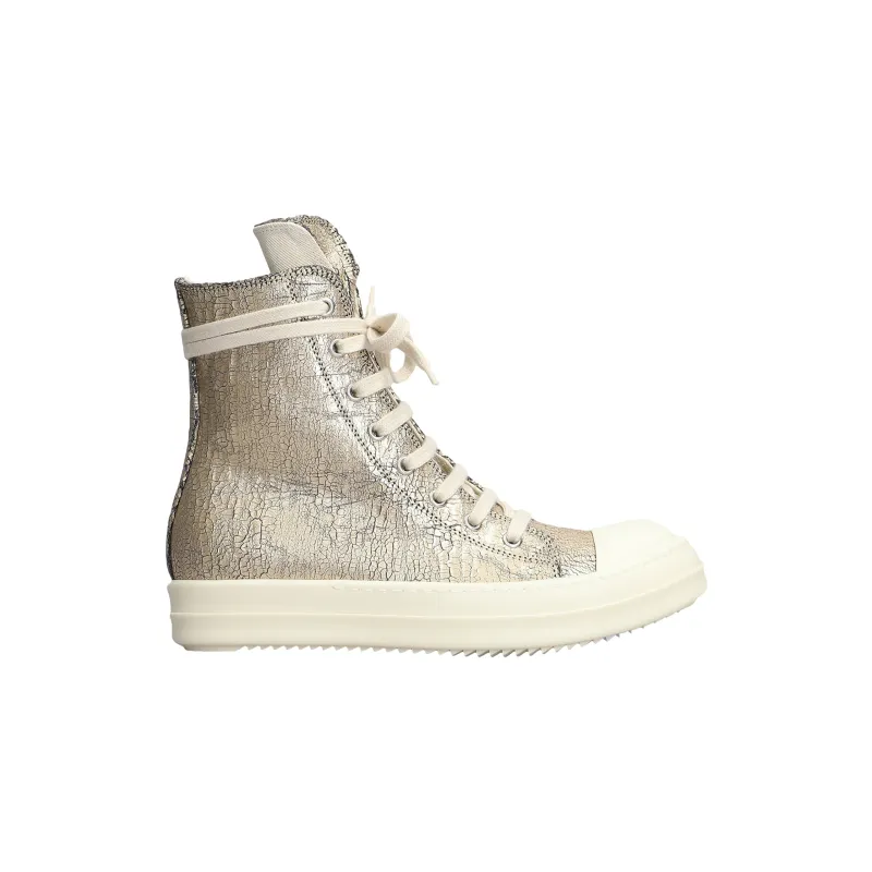 Women's Denim Sneakers (Gold/Milk) sold by TONS