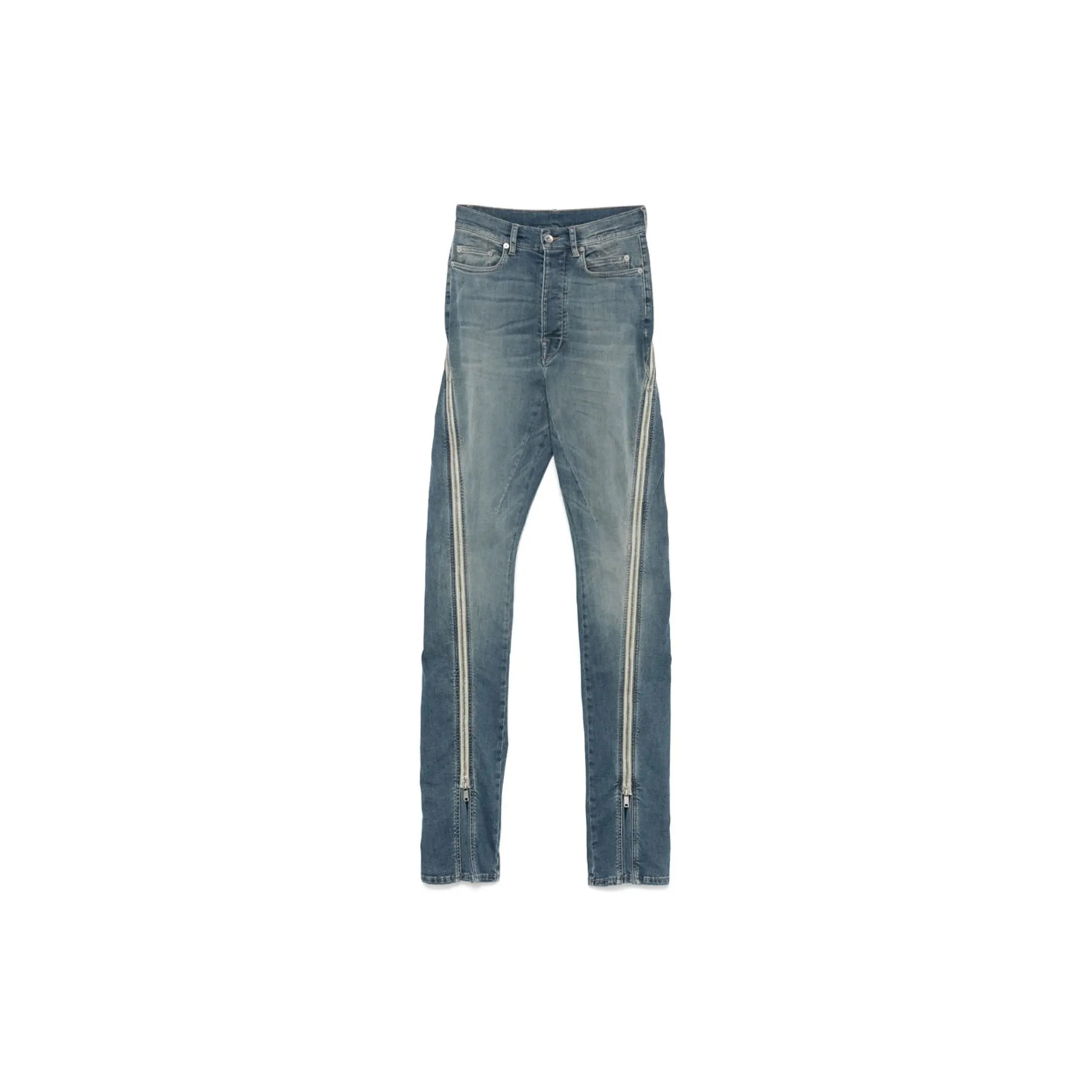 Hollywood Bolan Banana Denim Pants (Washed Indigo) sold by TONS