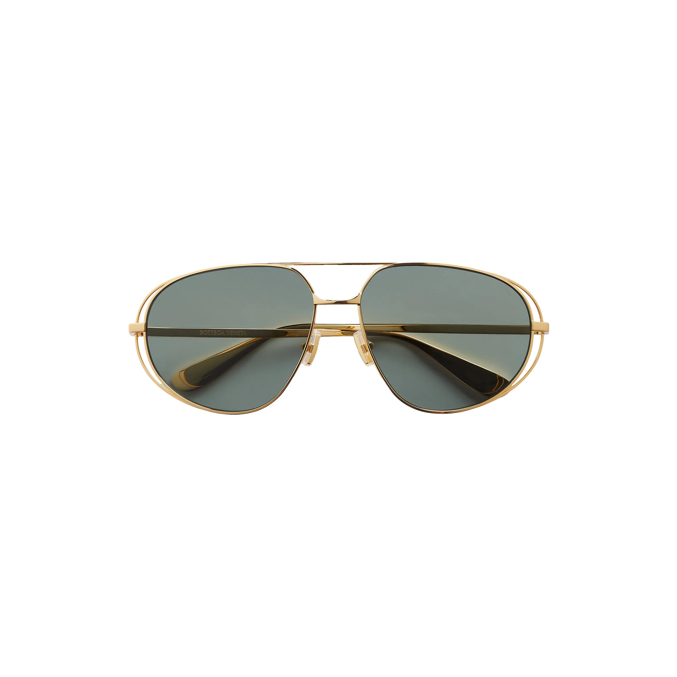 Classic Aviator Sunglasses (Gold/Green) sold by TONS