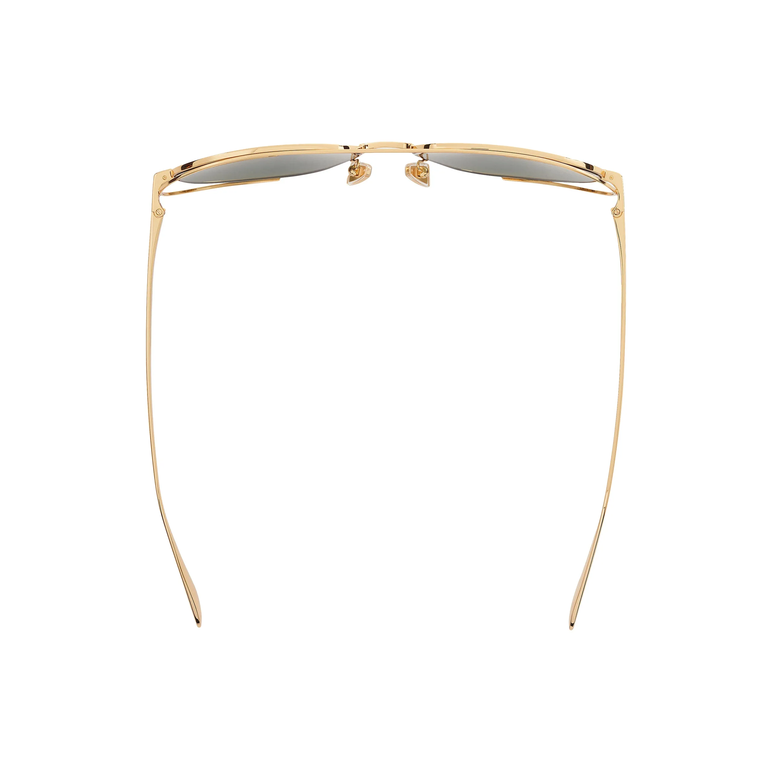 Classic Aviator Sunglasses (Gold/Green) sold by TONS product image thumbnail 3