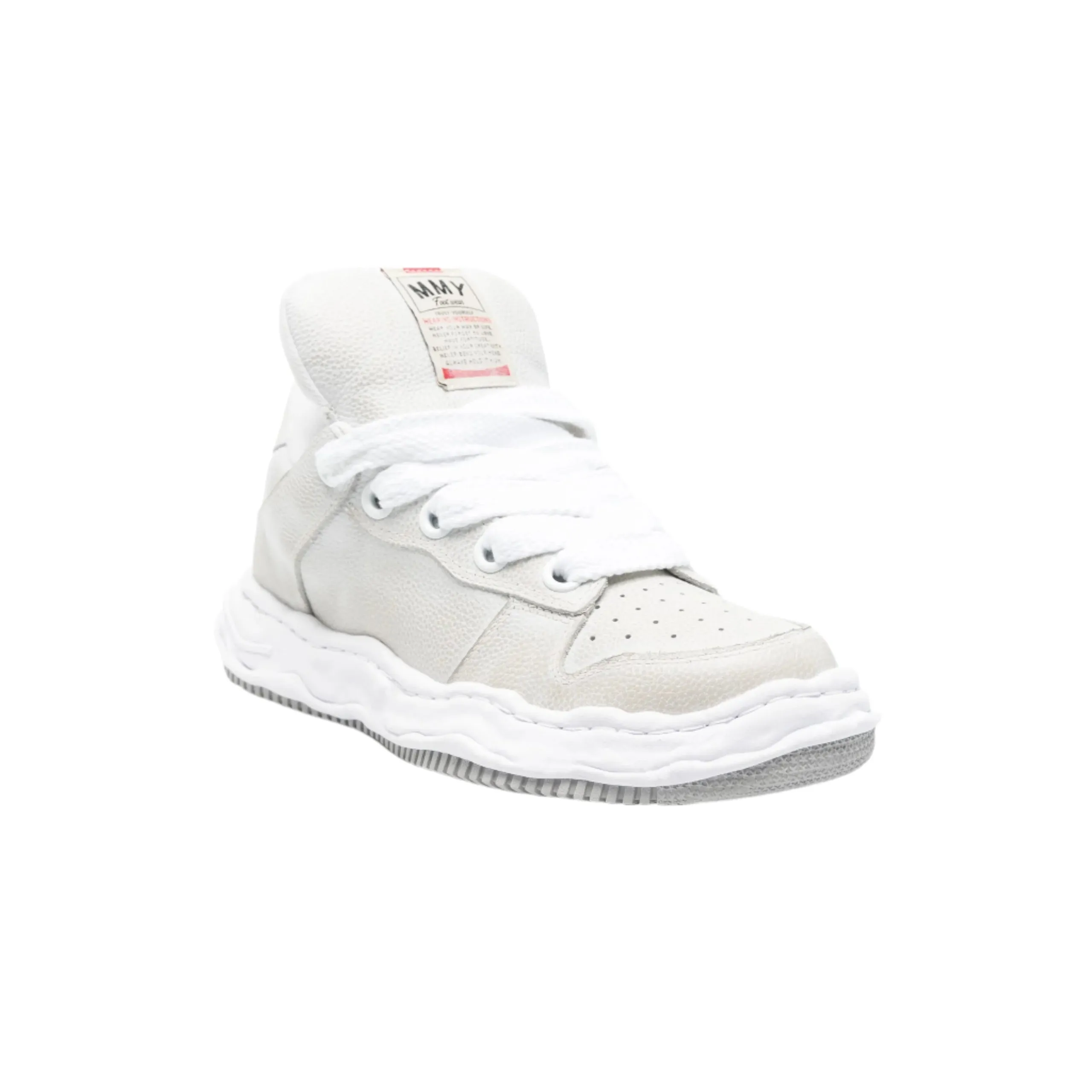 Wayne Puffer Low-Top Sneakers (White) sold by TONS product image thumbnail 4