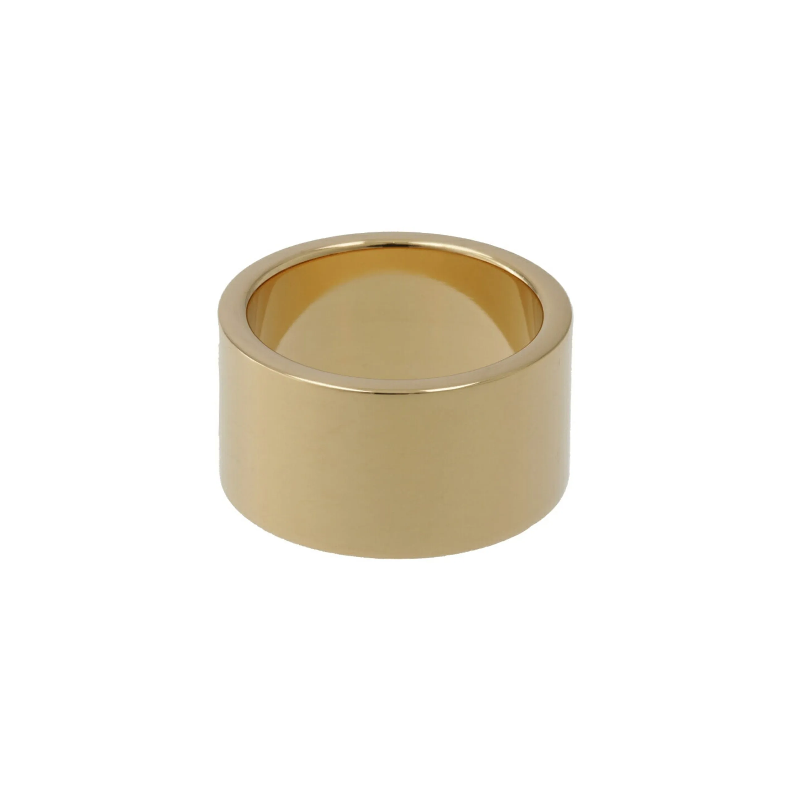 Logo Ring 12mm (Yellow Gold Plating Burattato) sold by TONS product image thumbnail 2