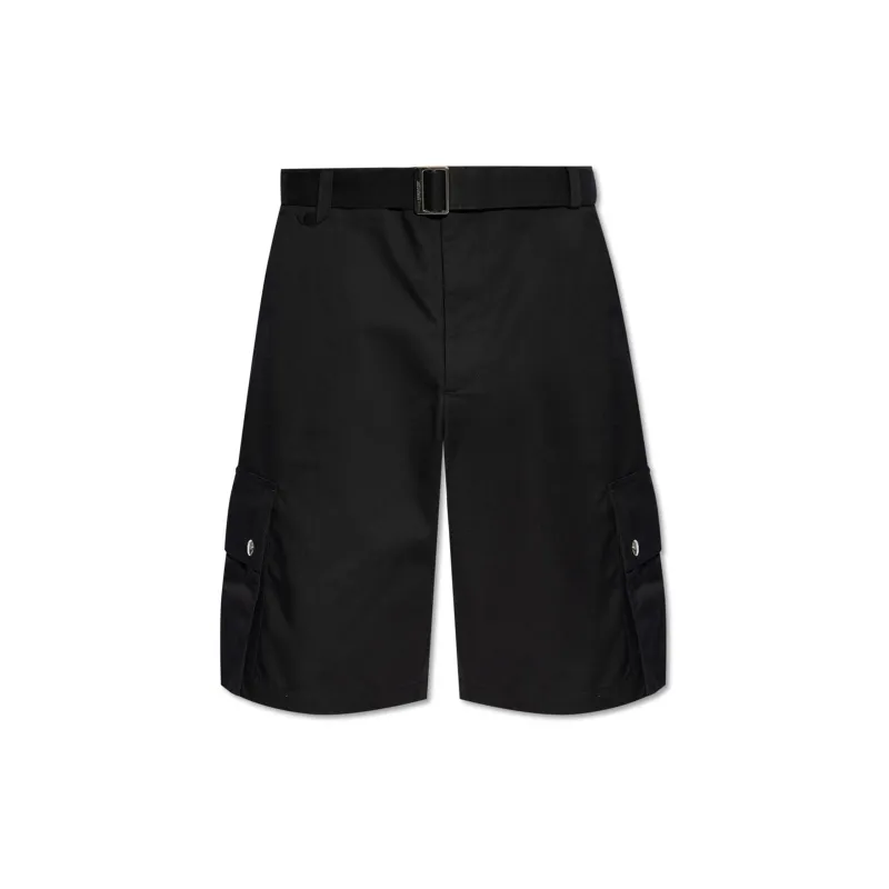 The Cargo Bermuda Shorts (Black) sold by TONS
