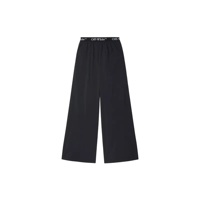 Logo Band Nylon Pants (Black) sold by TONS