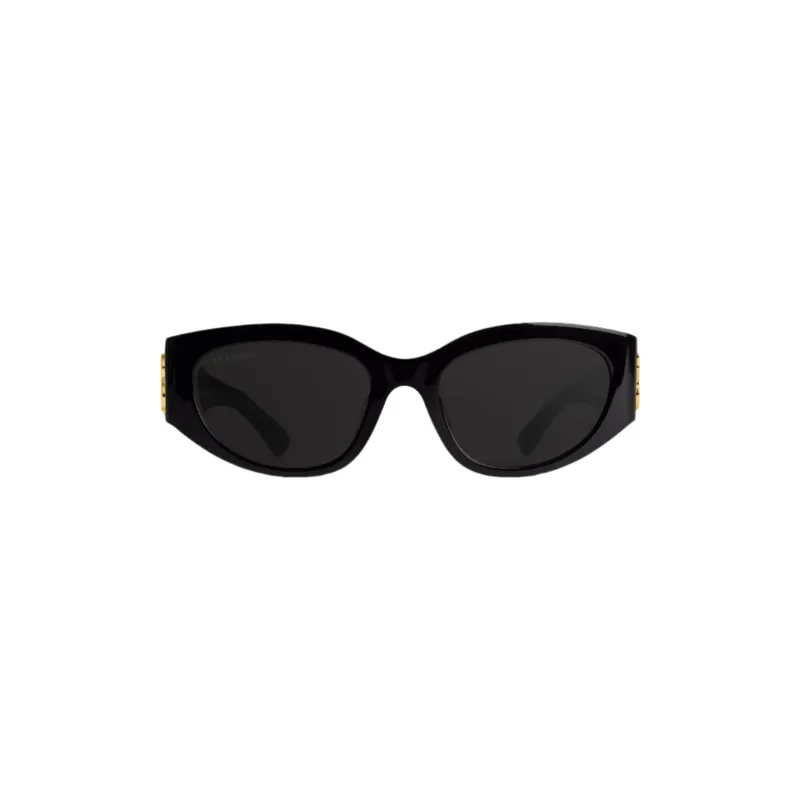 Women's Bossy Round Af Sunglasses (Black) sold by TONS